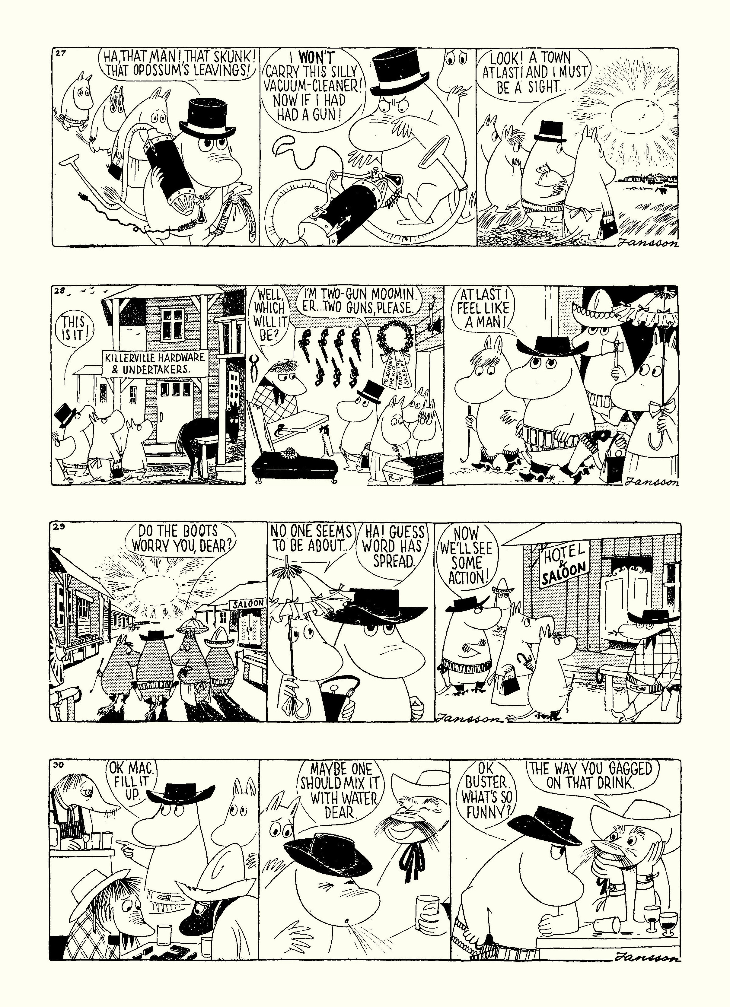 Read online Moomin: The Complete Tove Jansson Comic Strip comic -  Issue # TPB 4 - 13