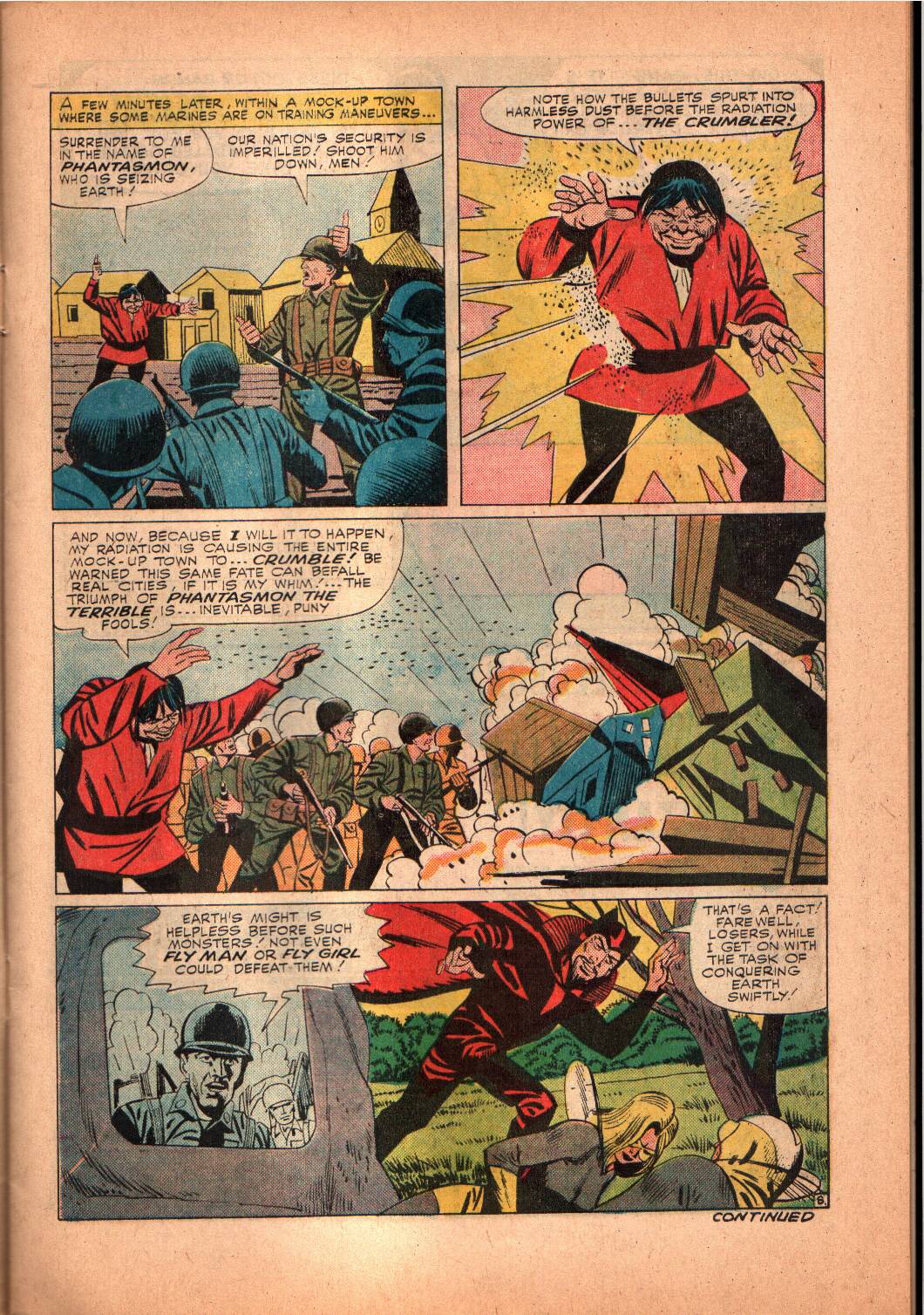 Read online Fly Man comic -  Issue #35 - 9