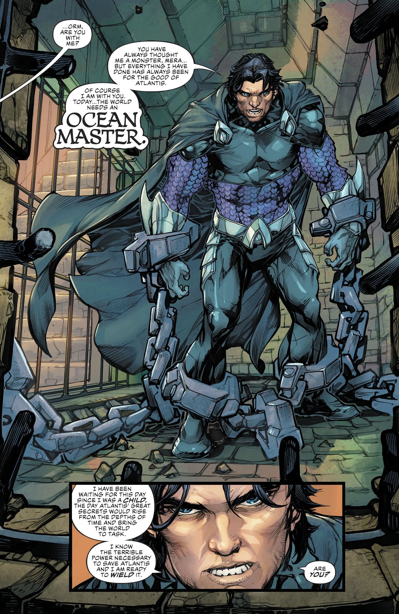 Read online Justice League/Aquaman: Drowned Earth Special comic -  Issue # Full - 17