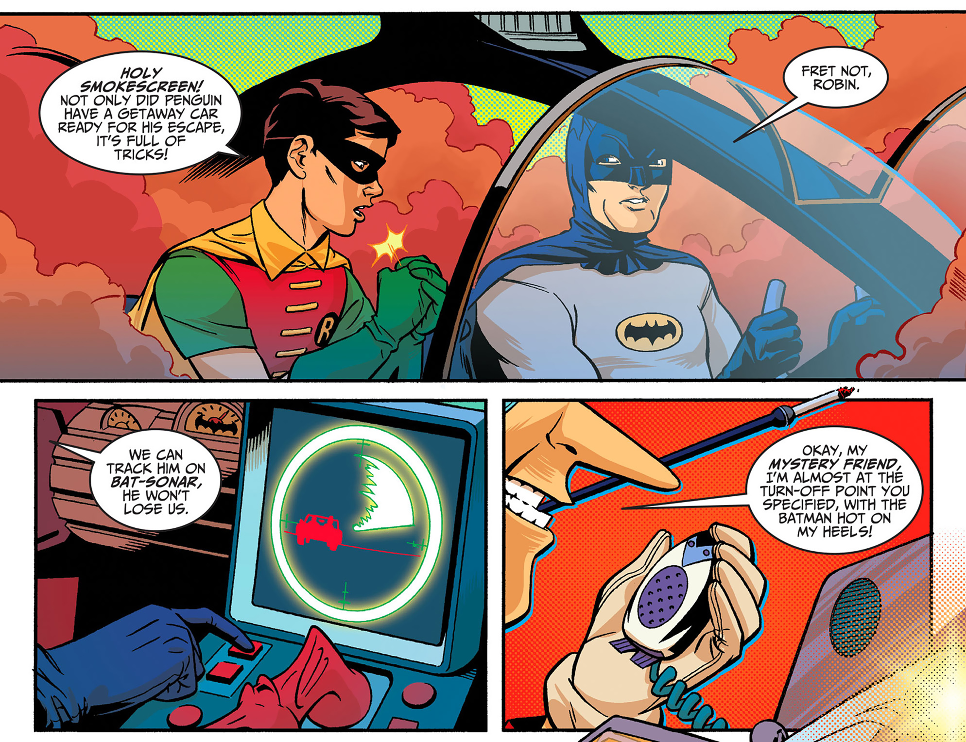 Read online Batman '66 Meets the Man from U.N.C.L.E. comic -  Issue #1 - 12