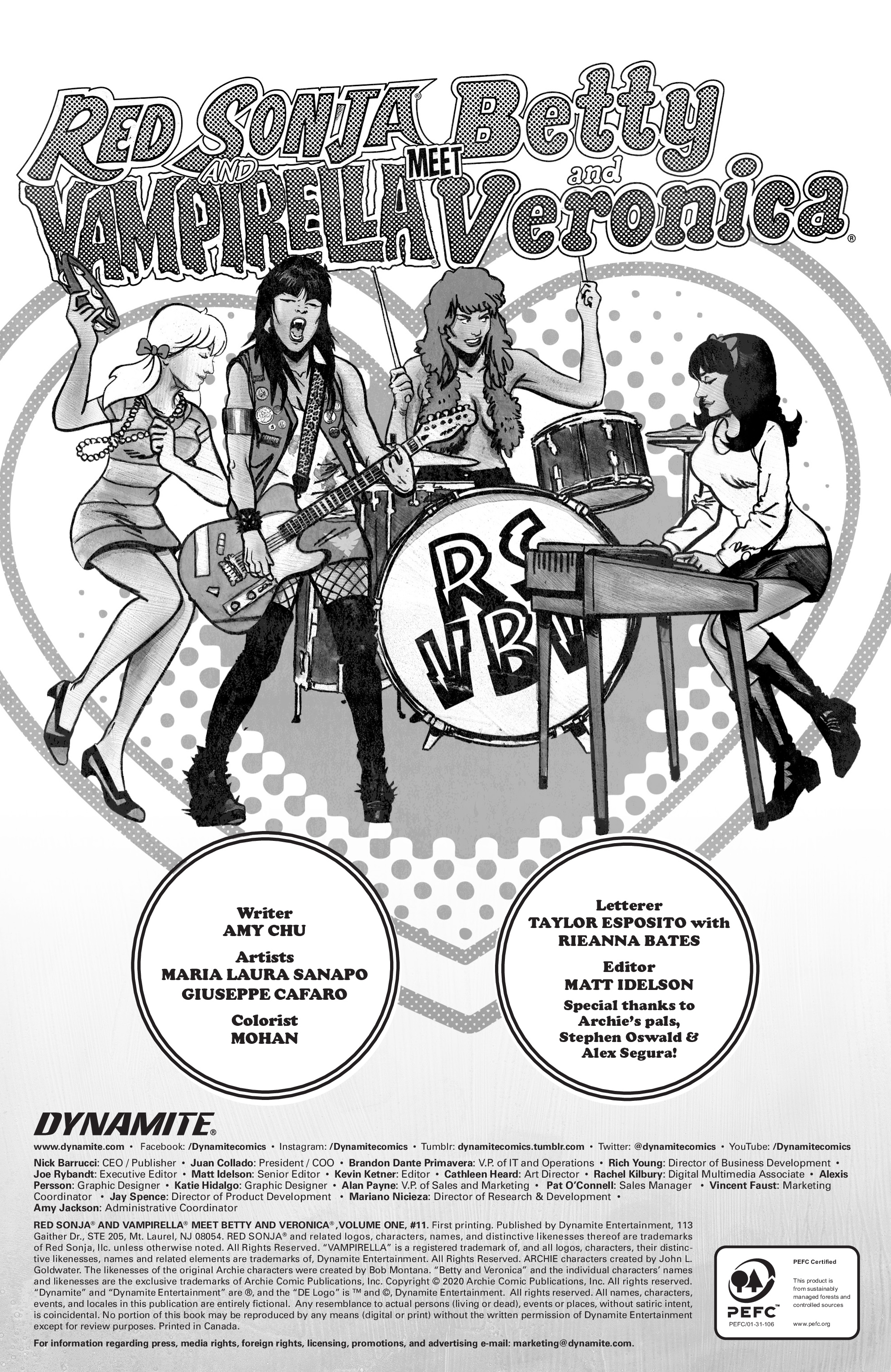 Read online Red Sonja and Vampirella Meet Betty and Veronica comic -  Issue #11 - 6