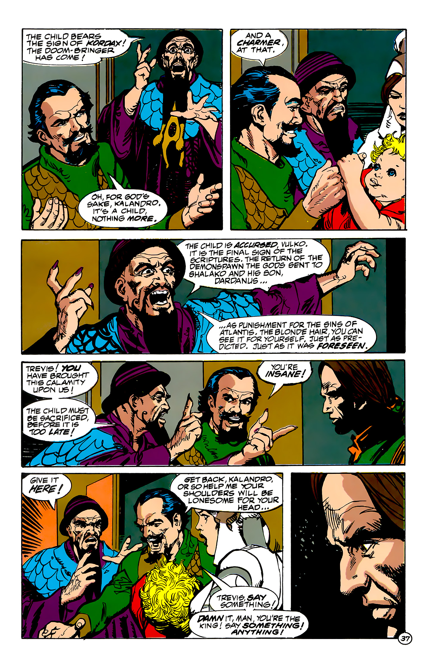 Read online Atlantis Chronicles comic -  Issue #7 - 38