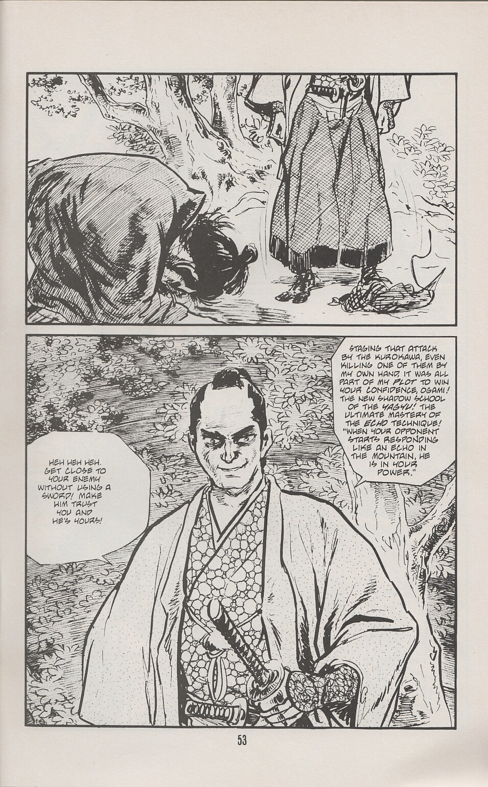 Read online Lone Wolf and Cub comic -  Issue #30 - 56