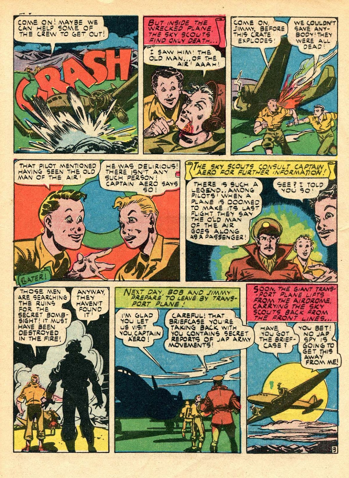 Captain Aero Comics issue 23 - Page 47