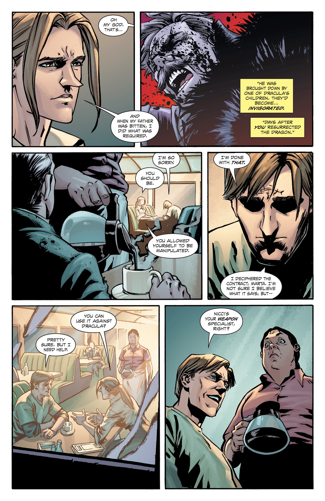 Read online Dracula: The Company of Monsters comic -  Issue # TPB 3 - 36