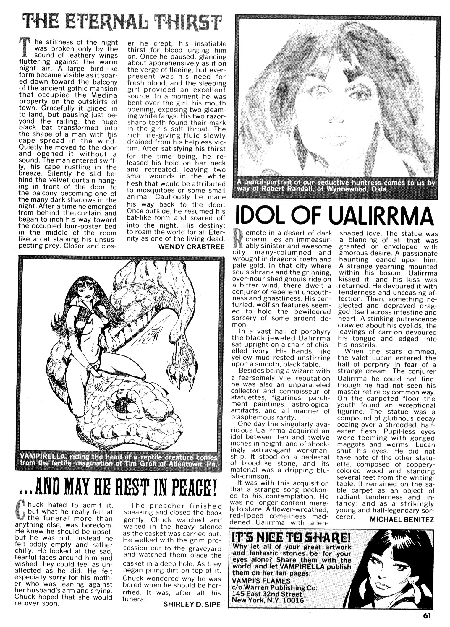 Read online Vampirella (1969) comic -  Issue #21 - 61