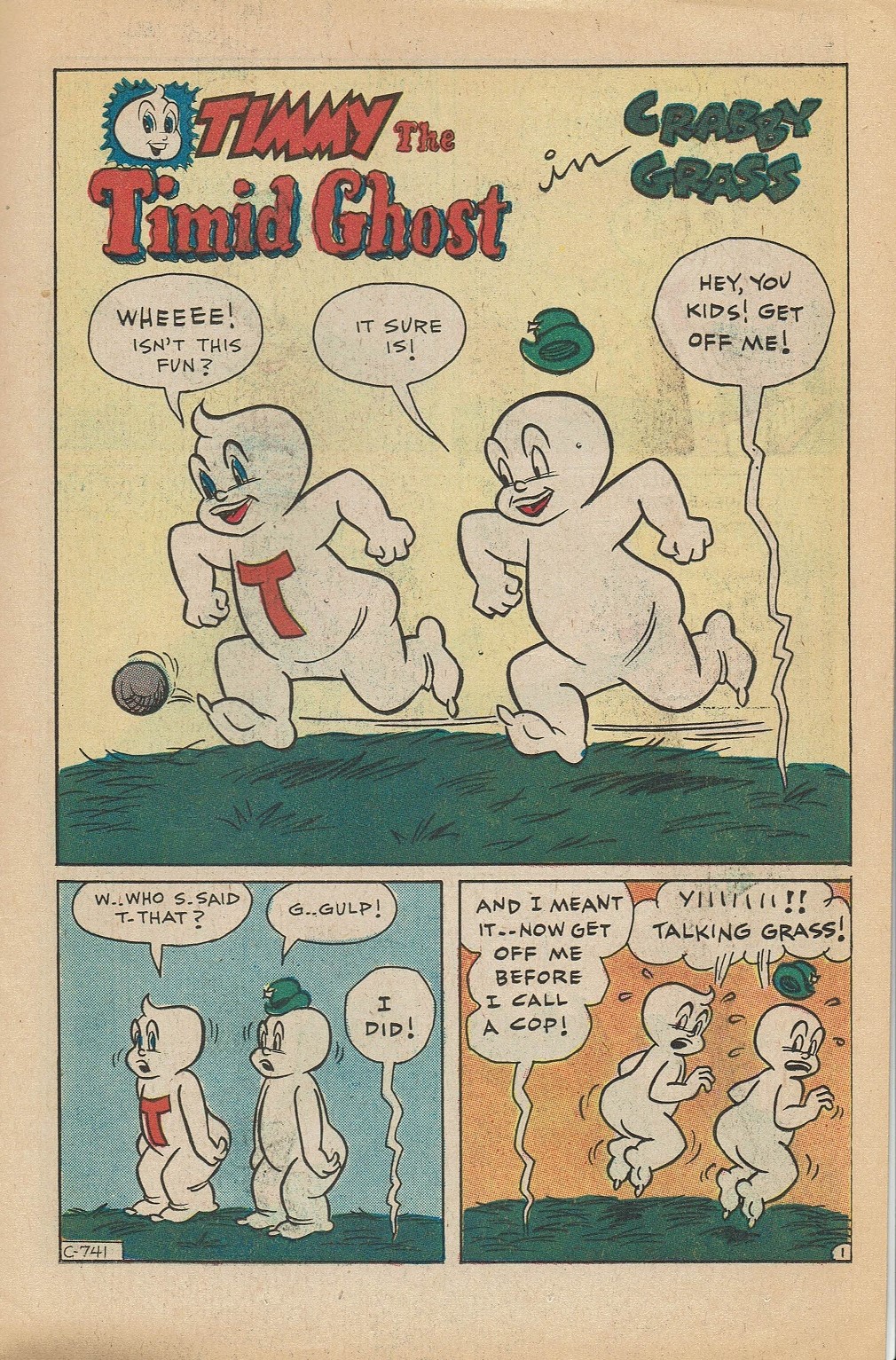 Read online Timmy the Timid Ghost comic -  Issue #16 - 11