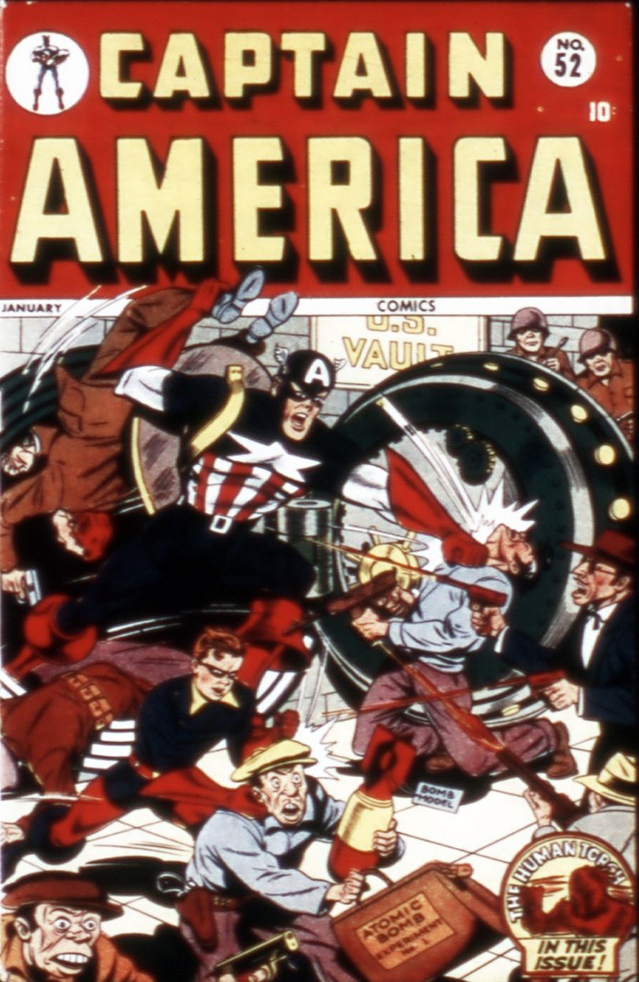 Captain America Comics 52 Page 1