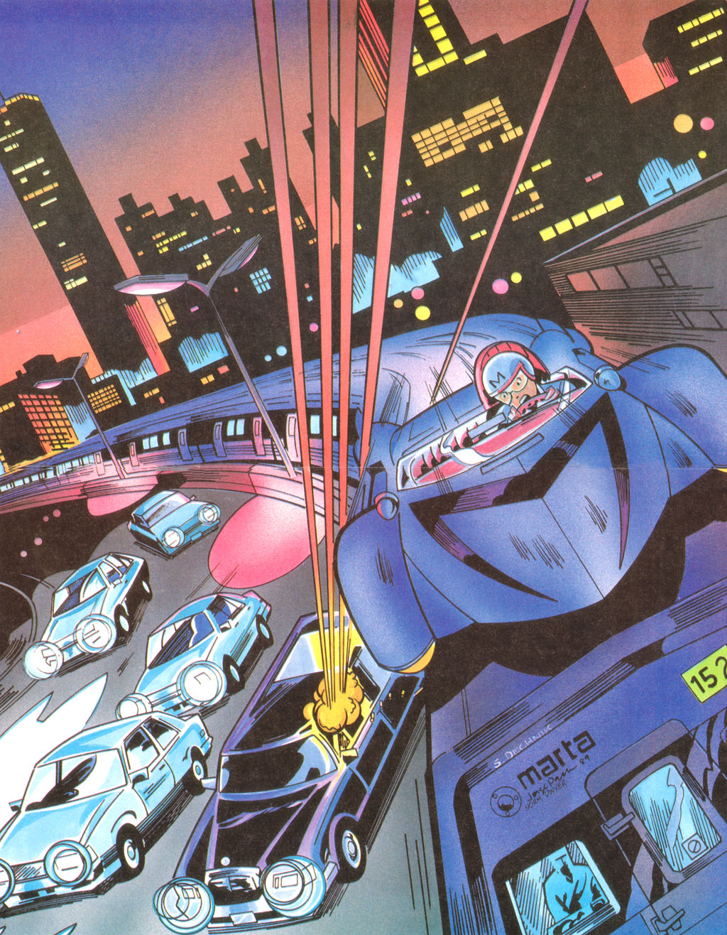 Read online Speed Racer (1987) comic -  Issue #23 - 19