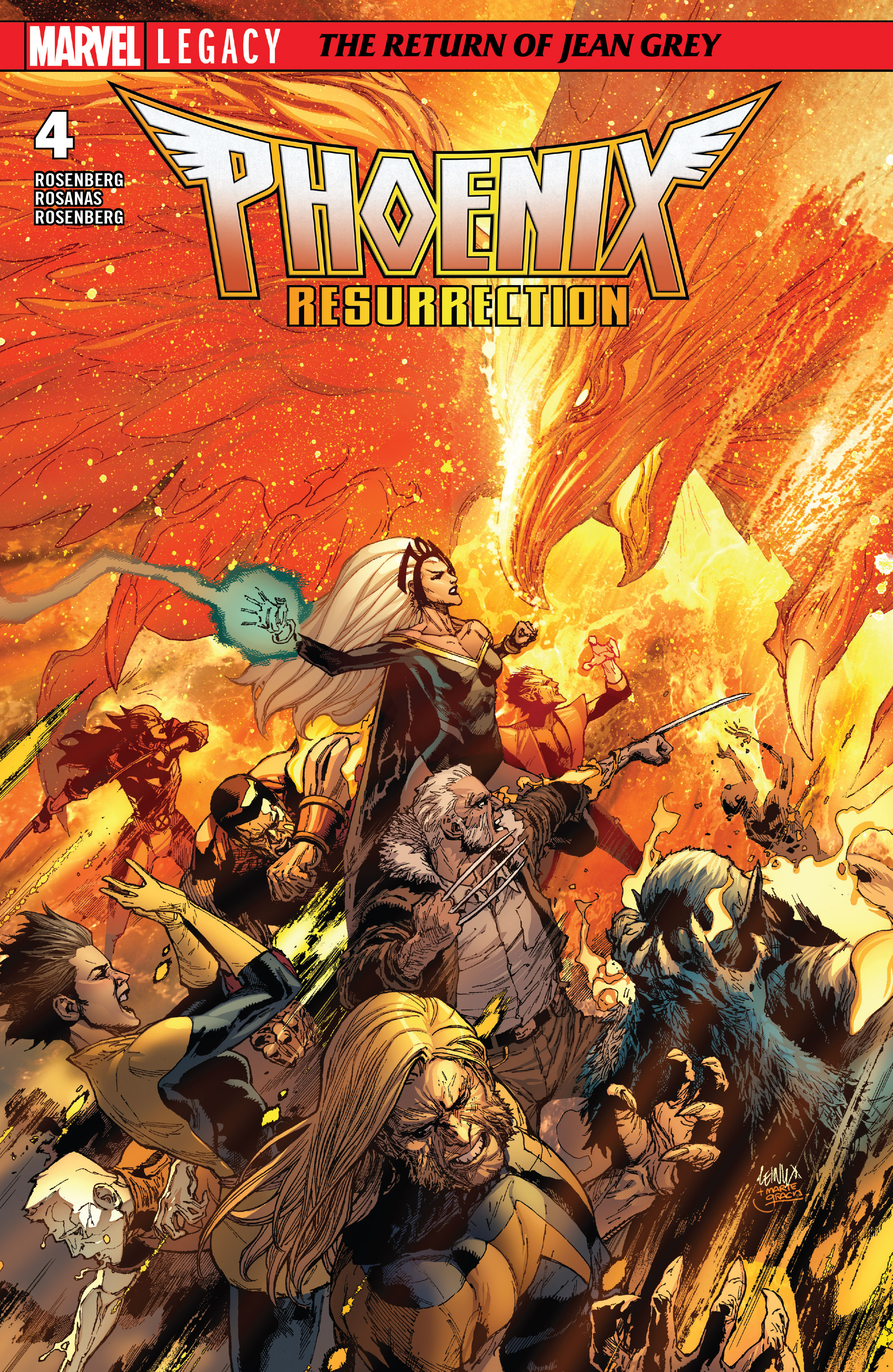 Read online Phoenix Resurrection: The Return of Jean Grey comic -  Issue #4 - 1