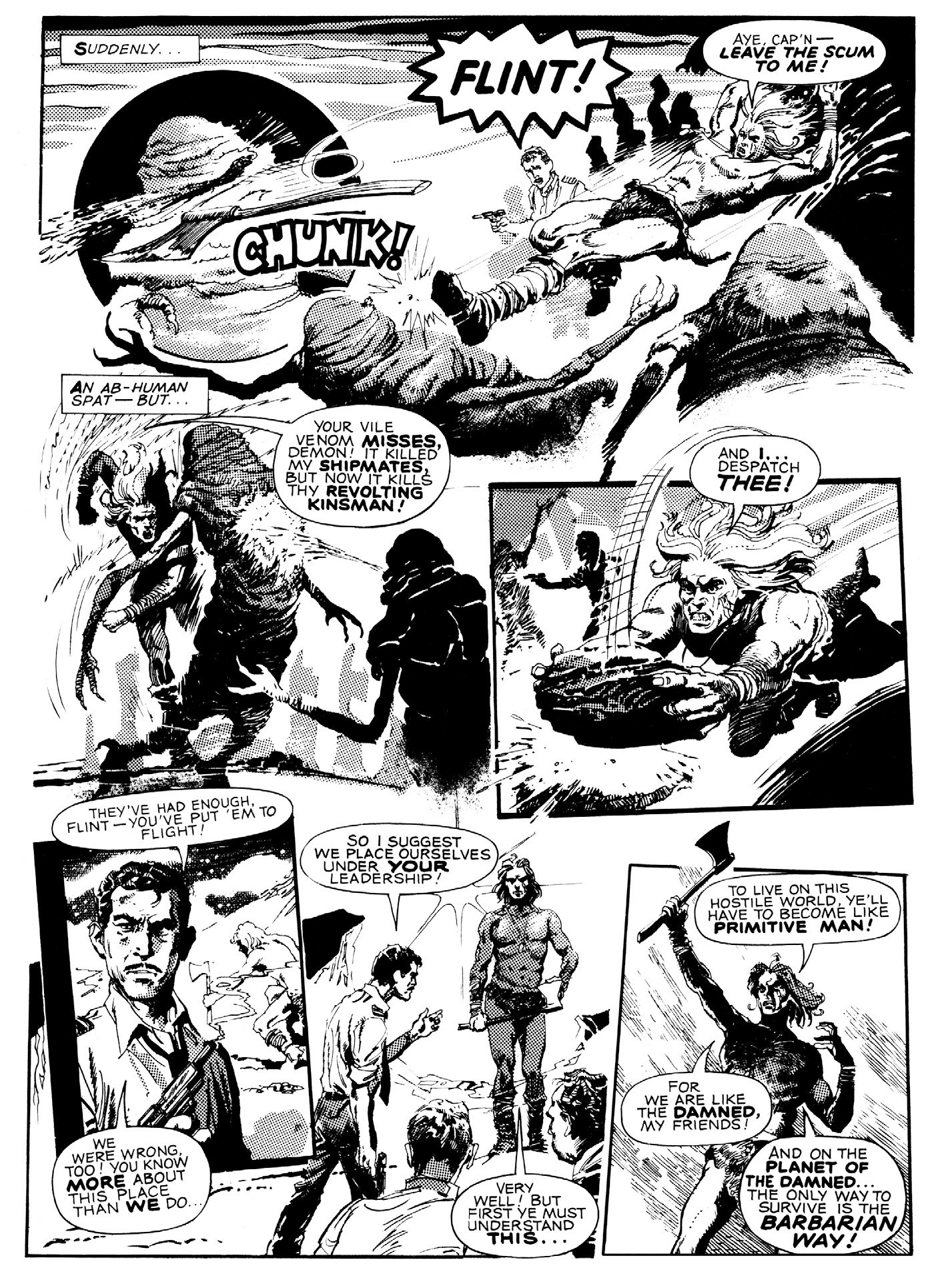 Read online Planet of the Damned & Death Planet comic -  Issue # TPB - 11