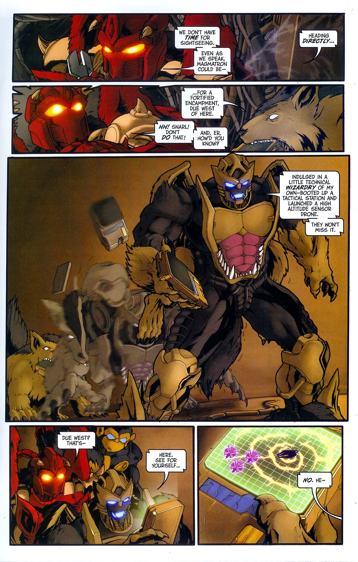 Read online Transformers, Beast Wars: The Gathering comic -  Issue #3 - 16
