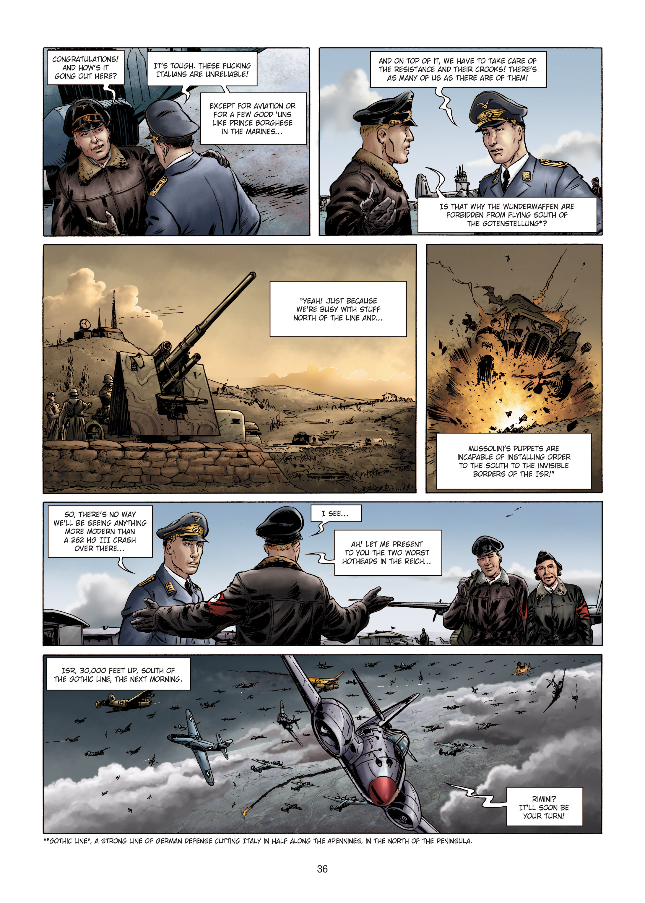 Read online Wunderwaffen comic -  Issue #4 - 36