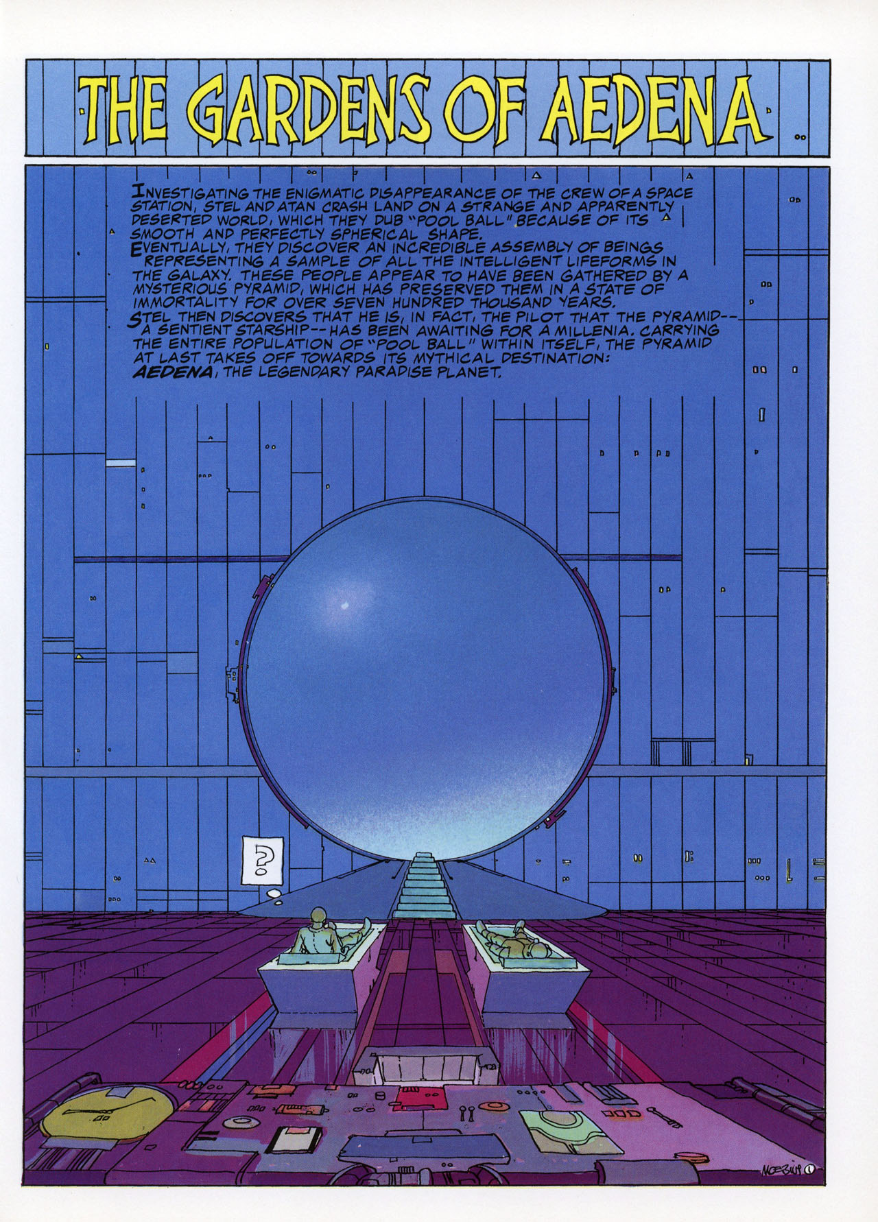 Read online Epic Graphic Novel: Moebius comic -  Issue # TPB 5 - 7