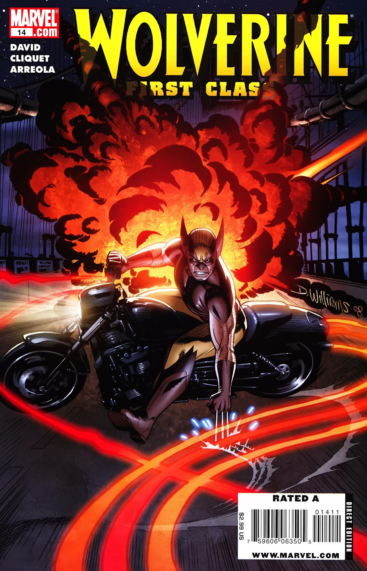 Read online Wolverine: First Class comic -  Issue #14 - 1