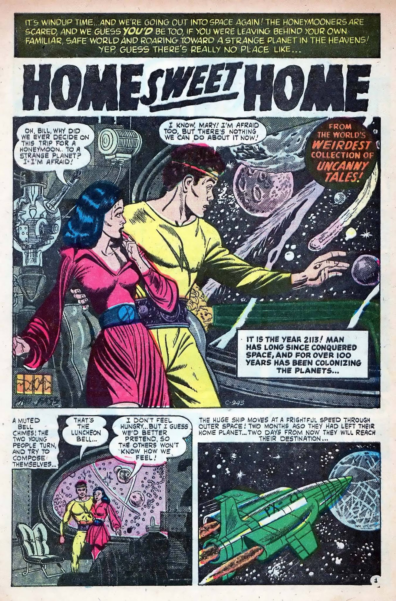 Read online Uncanny Tales comic -  Issue #15 - 29