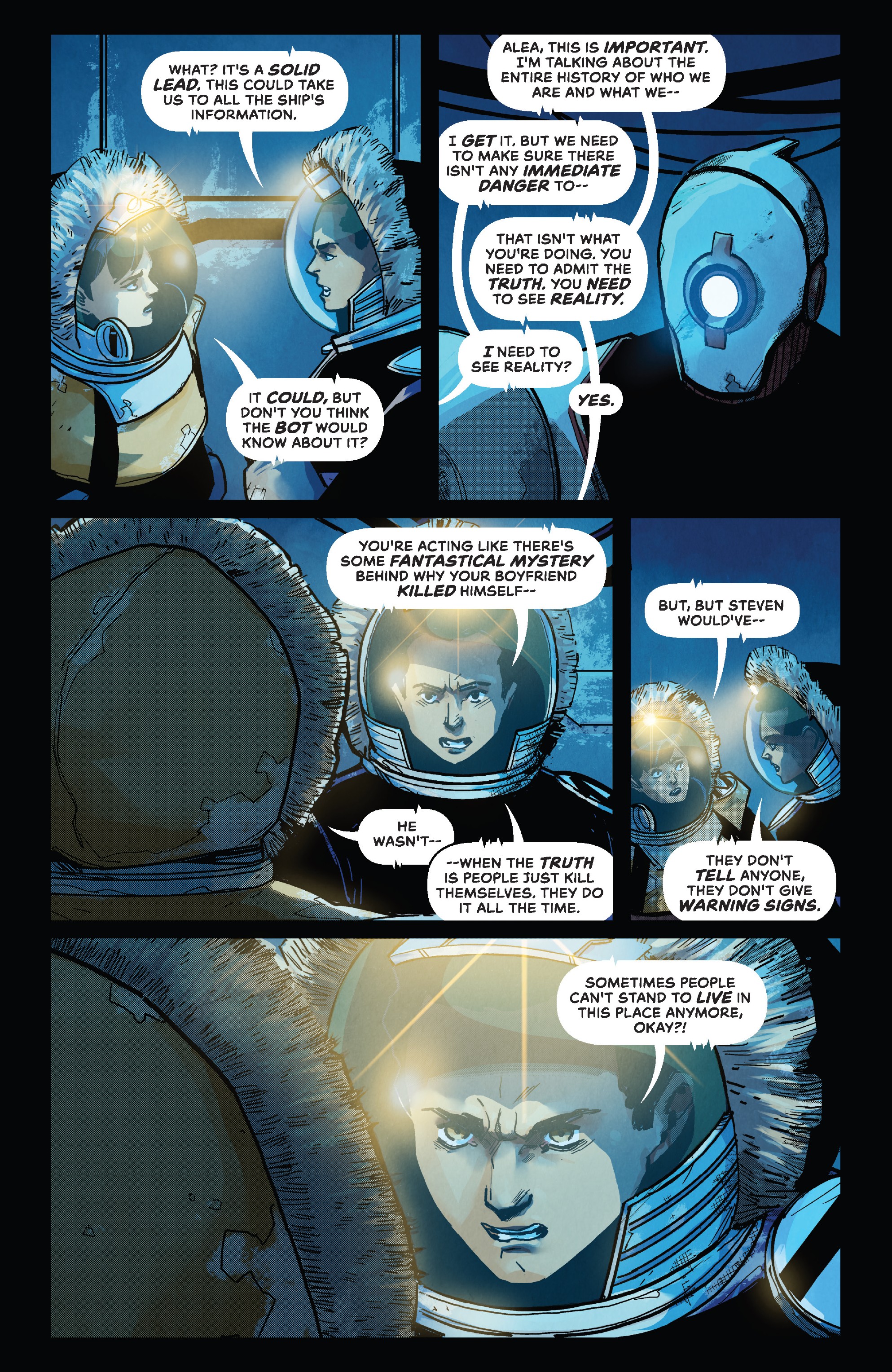 Read online Outpost Zero comic -  Issue #10 - 14