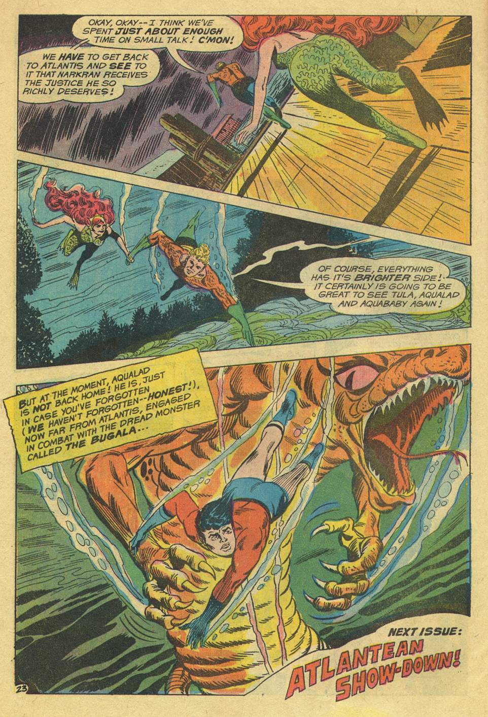 Read online Aquaman (1962) comic -  Issue #46 - 30