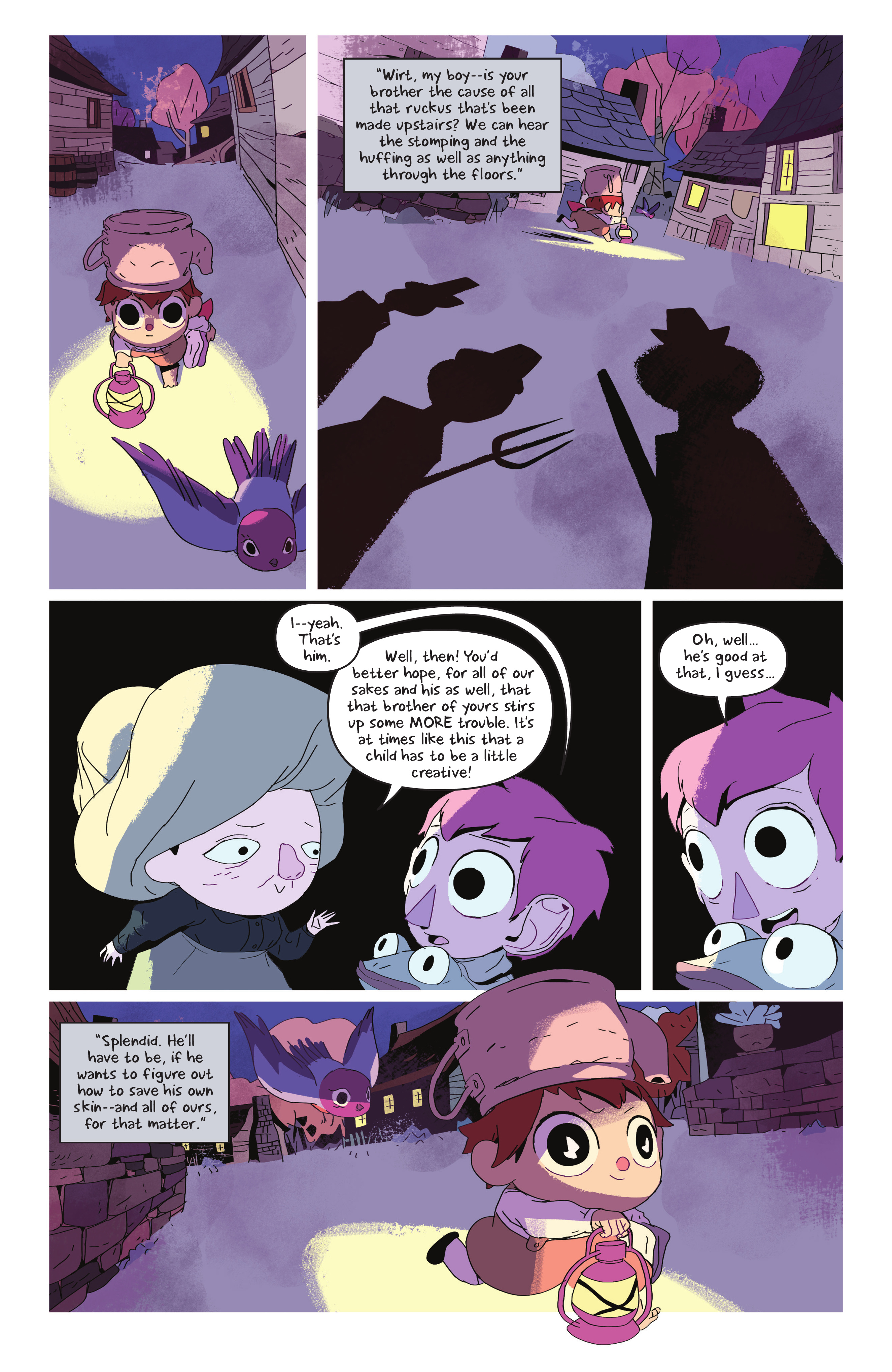 Read online Over the Garden Wall: Hollow Town comic -  Issue # TPB - 94