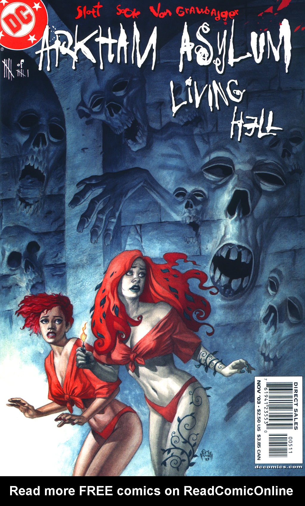 Read online Arkham Asylum: Living Hell comic -  Issue #5 - 2