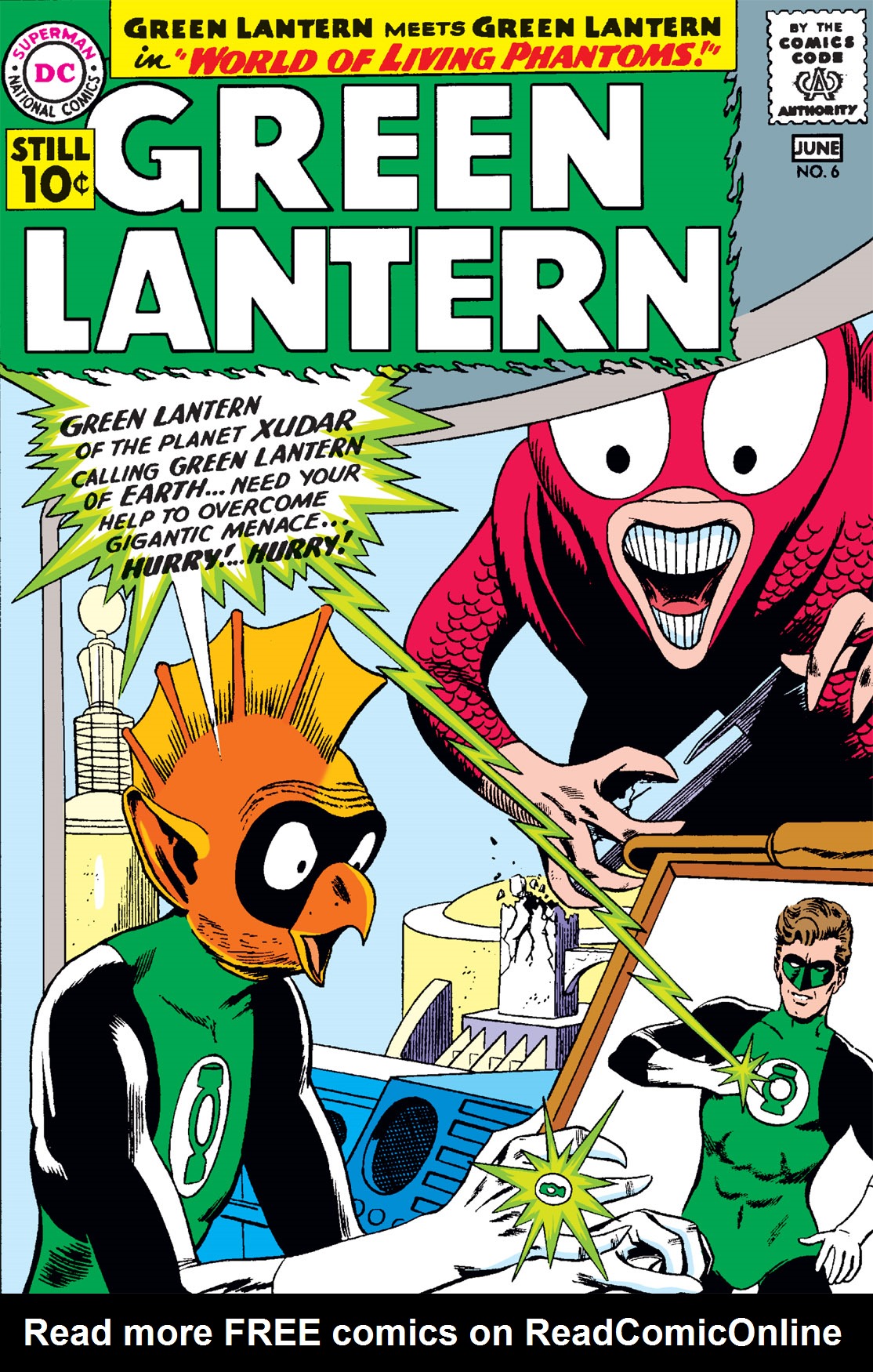 Read online Green Lantern (1960) comic -  Issue #6 - 1