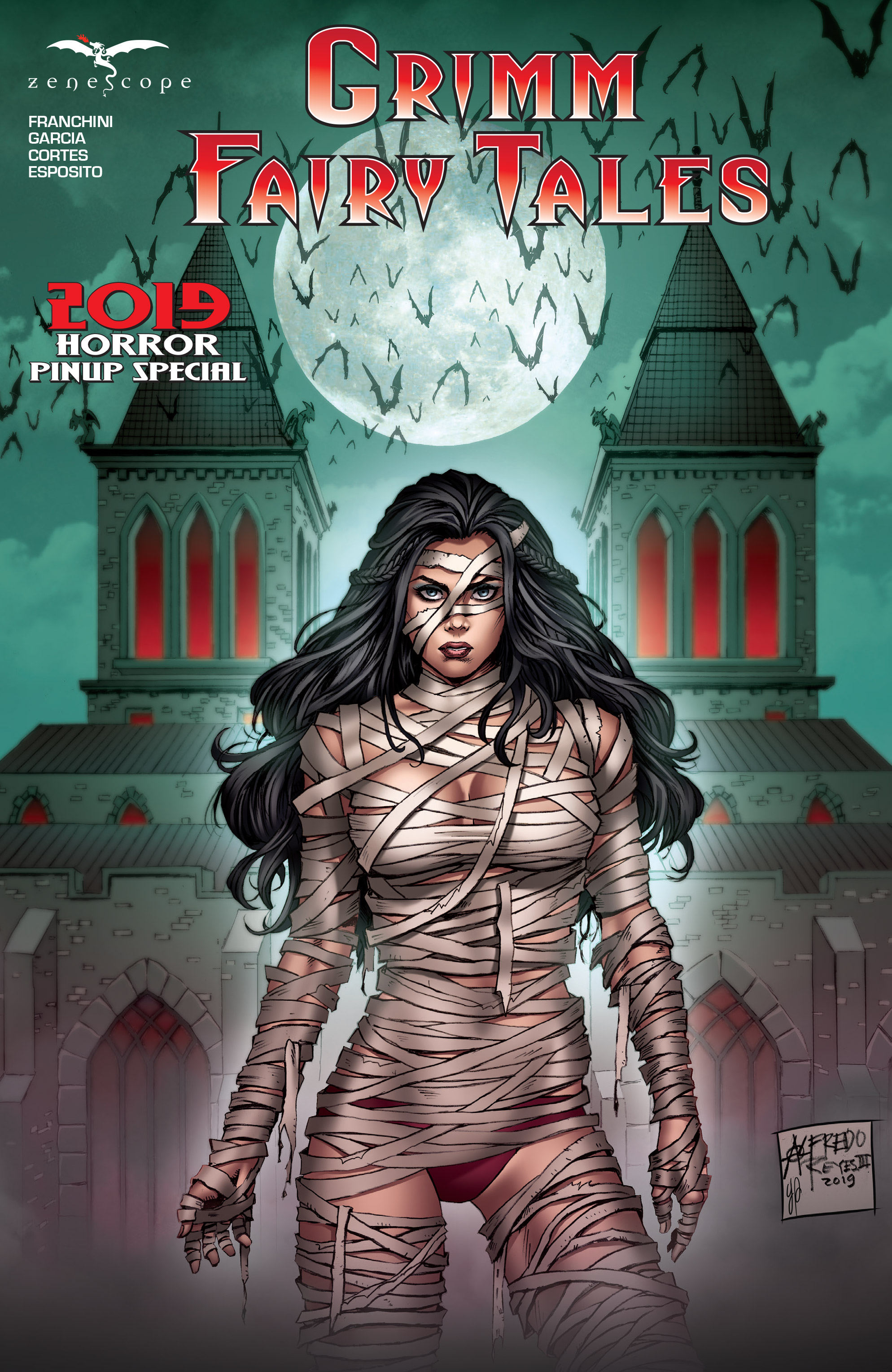 Read online Grimm Fairy Tales 2019 Horror Pinup Special comic -  Issue # Full - 1