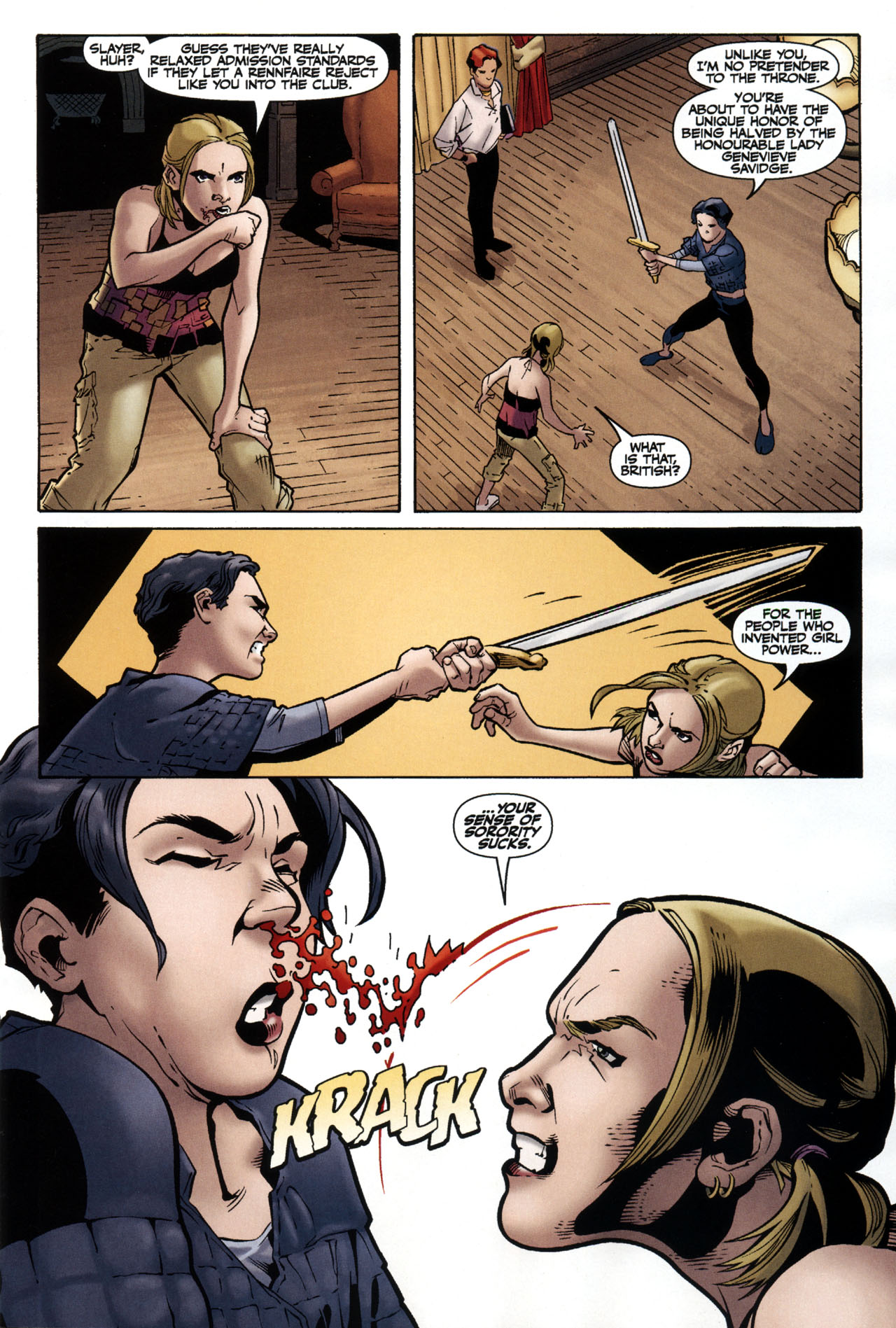 Read online Buffy the Vampire Slayer Season Eight comic -  Issue #8 - 16