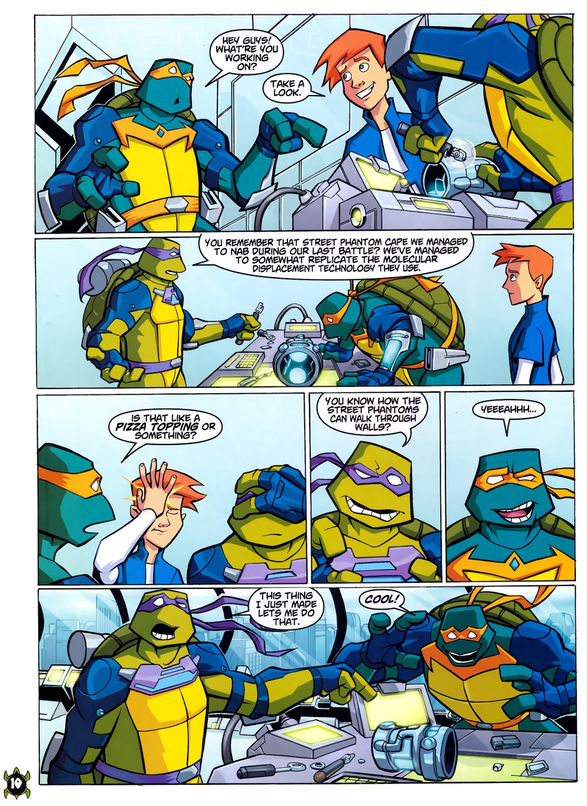 Teenage Mutant Ninja Turtles Comic issue 4 - Page 9