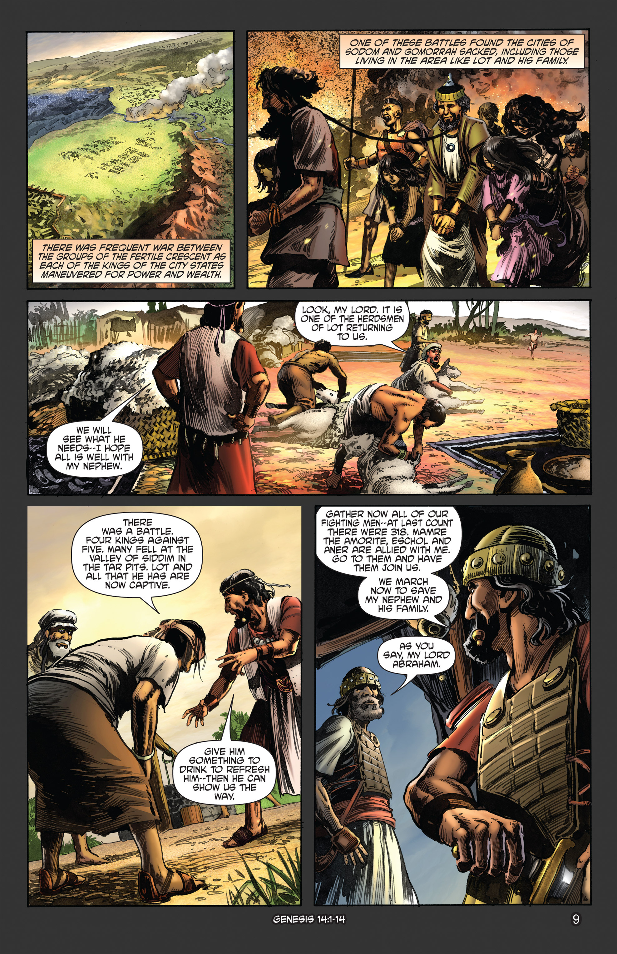 Read online The Kingstone Bible comic -  Issue #2 - 14