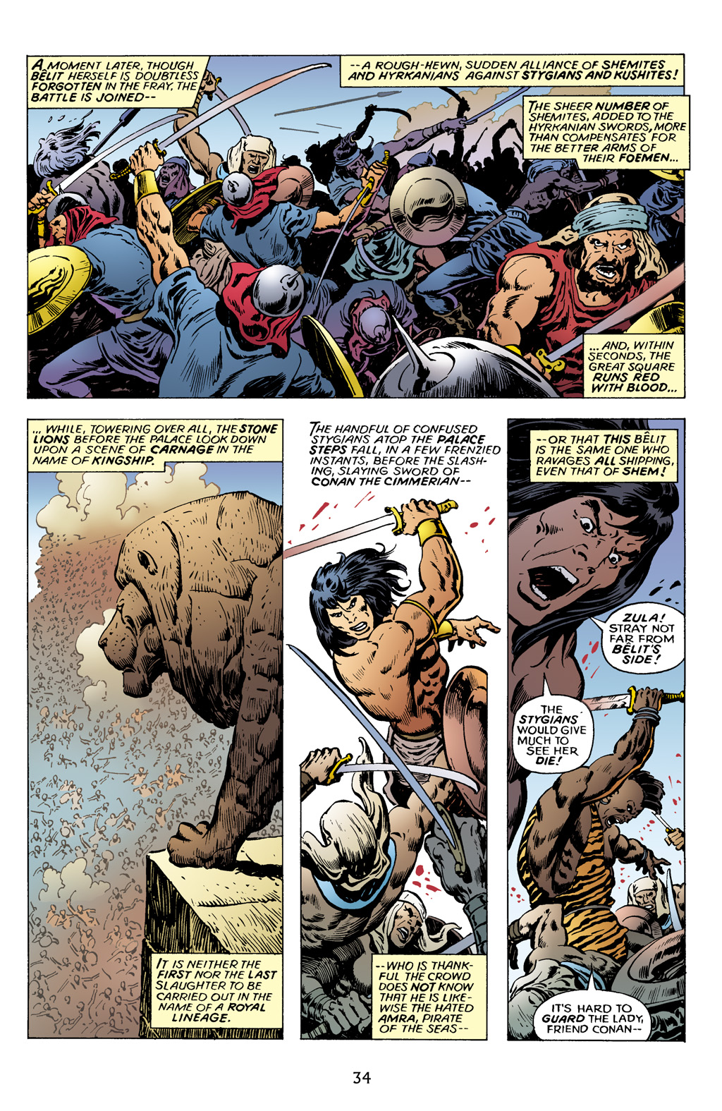 Read online The Chronicles of Conan comic -  Issue # TPB 12 (Part 1) - 35