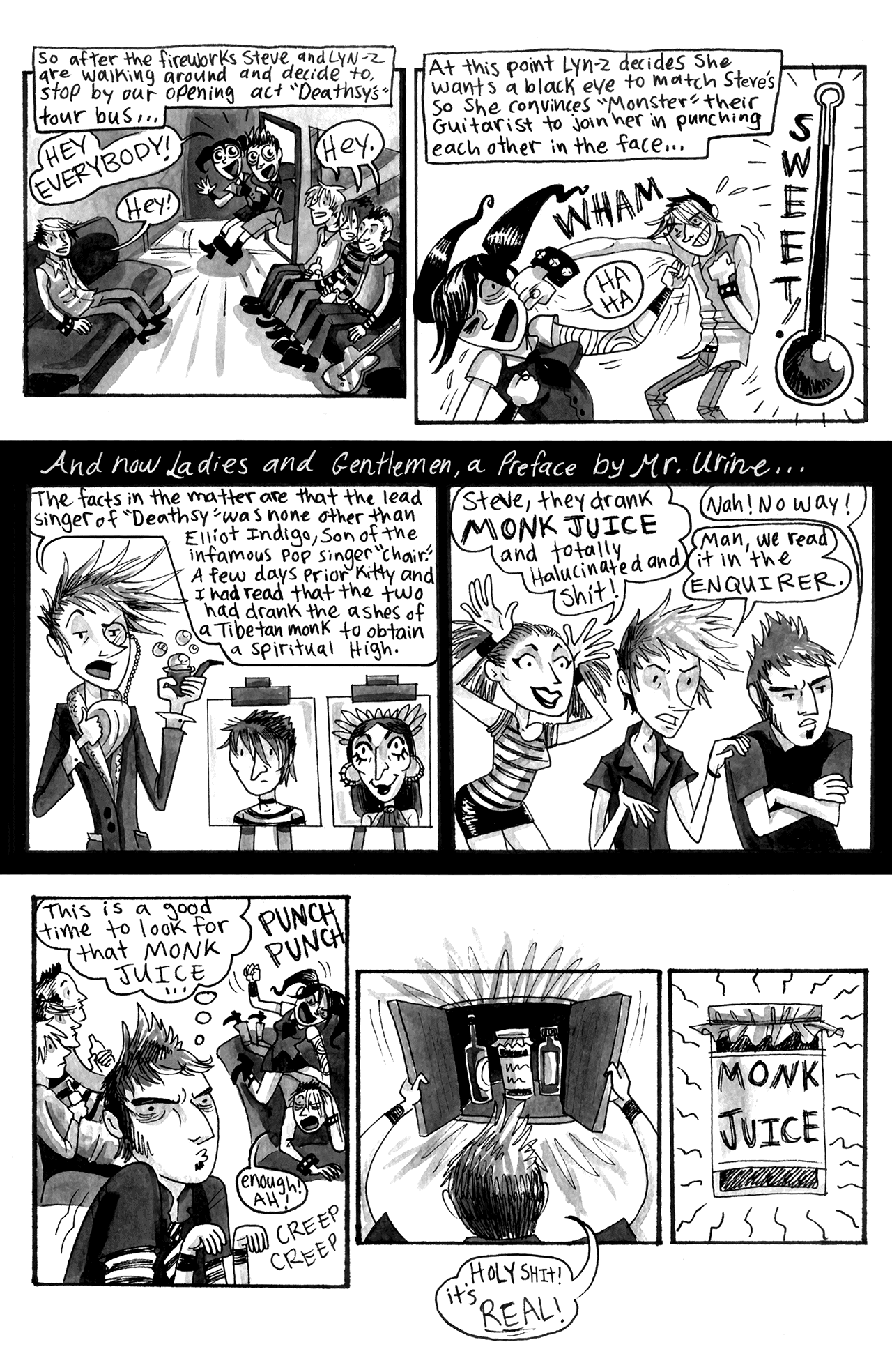 Read online Adventures into Mindless Self Indulgence comic -  Issue # Full - 15