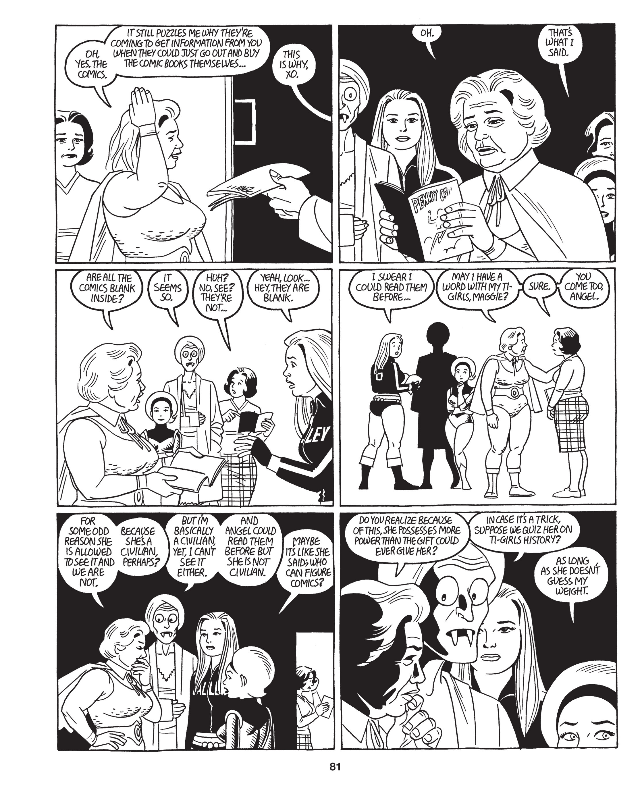 Read online Love and Rockets: New Stories comic -  Issue #2 - 83