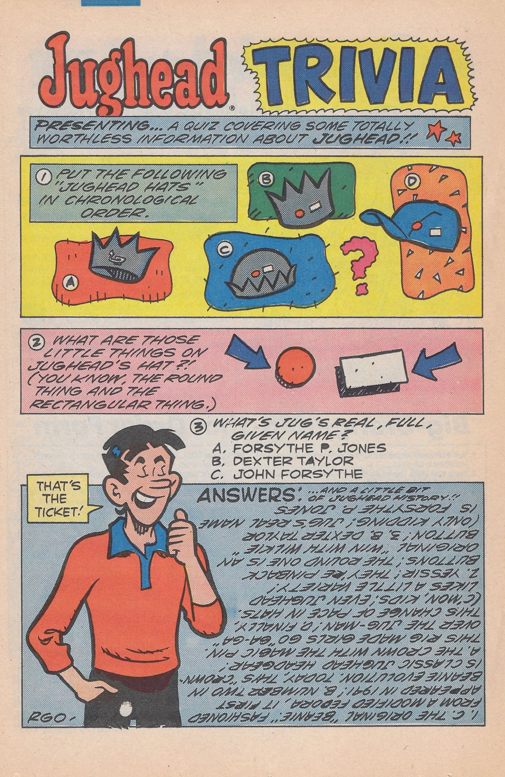 Read online Jughead (1987) comic -  Issue #1 - 20