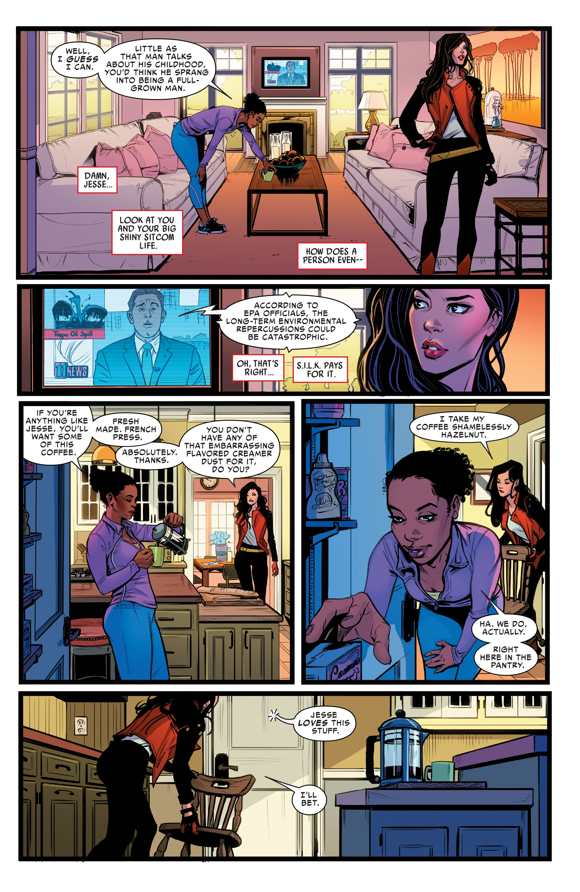 Read online Silk: Out of the Spider-Verse comic -  Issue # TPB 2 (Part 2) - 97