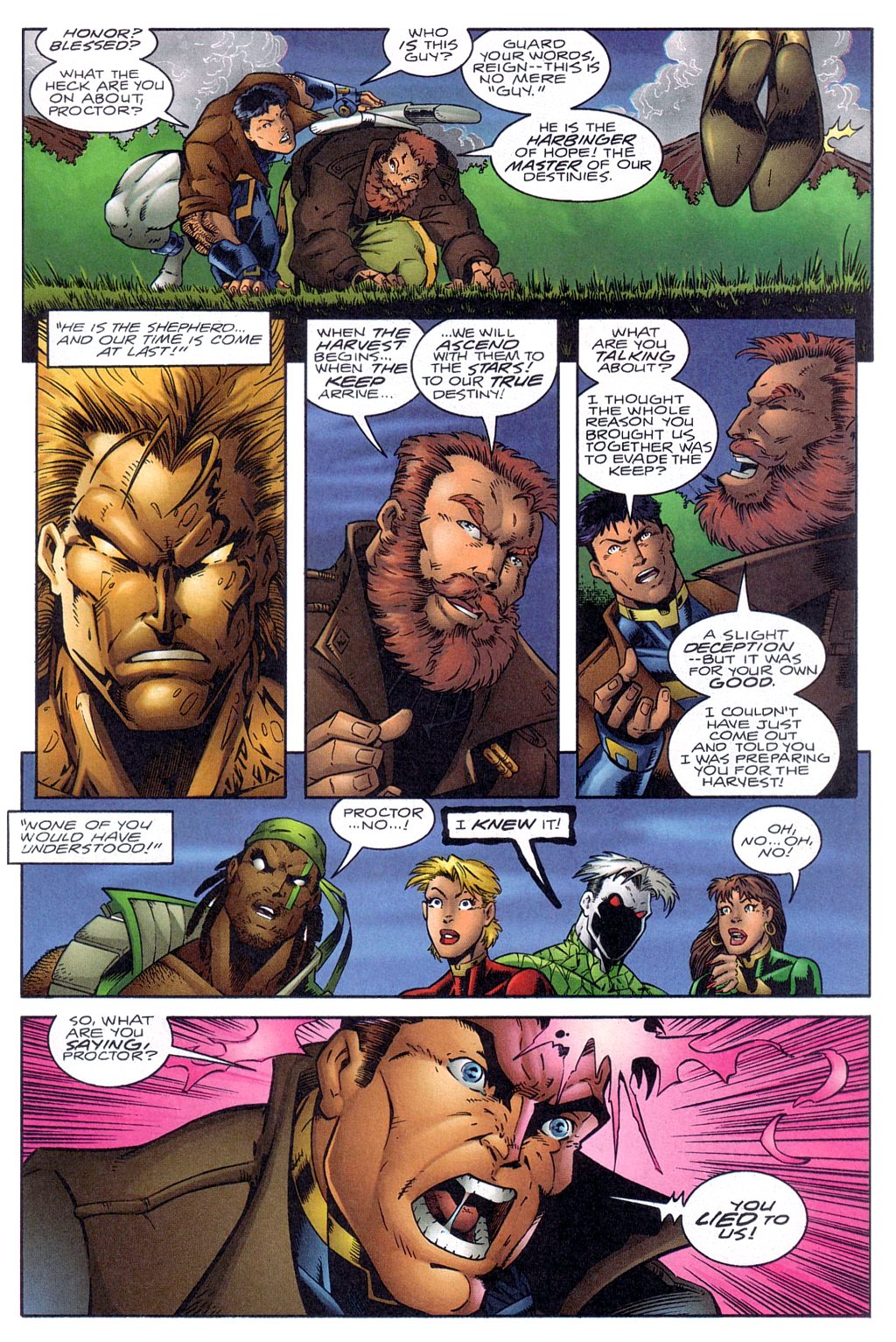 Read online NewMen comic -  Issue #20 - 21