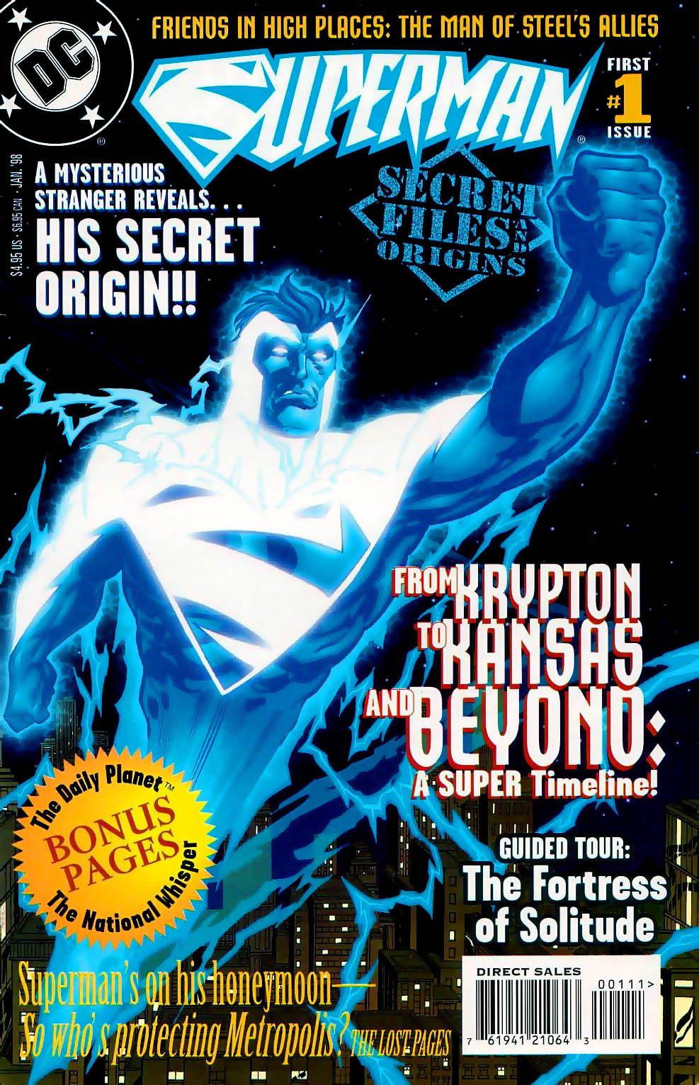 Read online Superman: Secret Files (1998) comic -  Issue #1 - 1