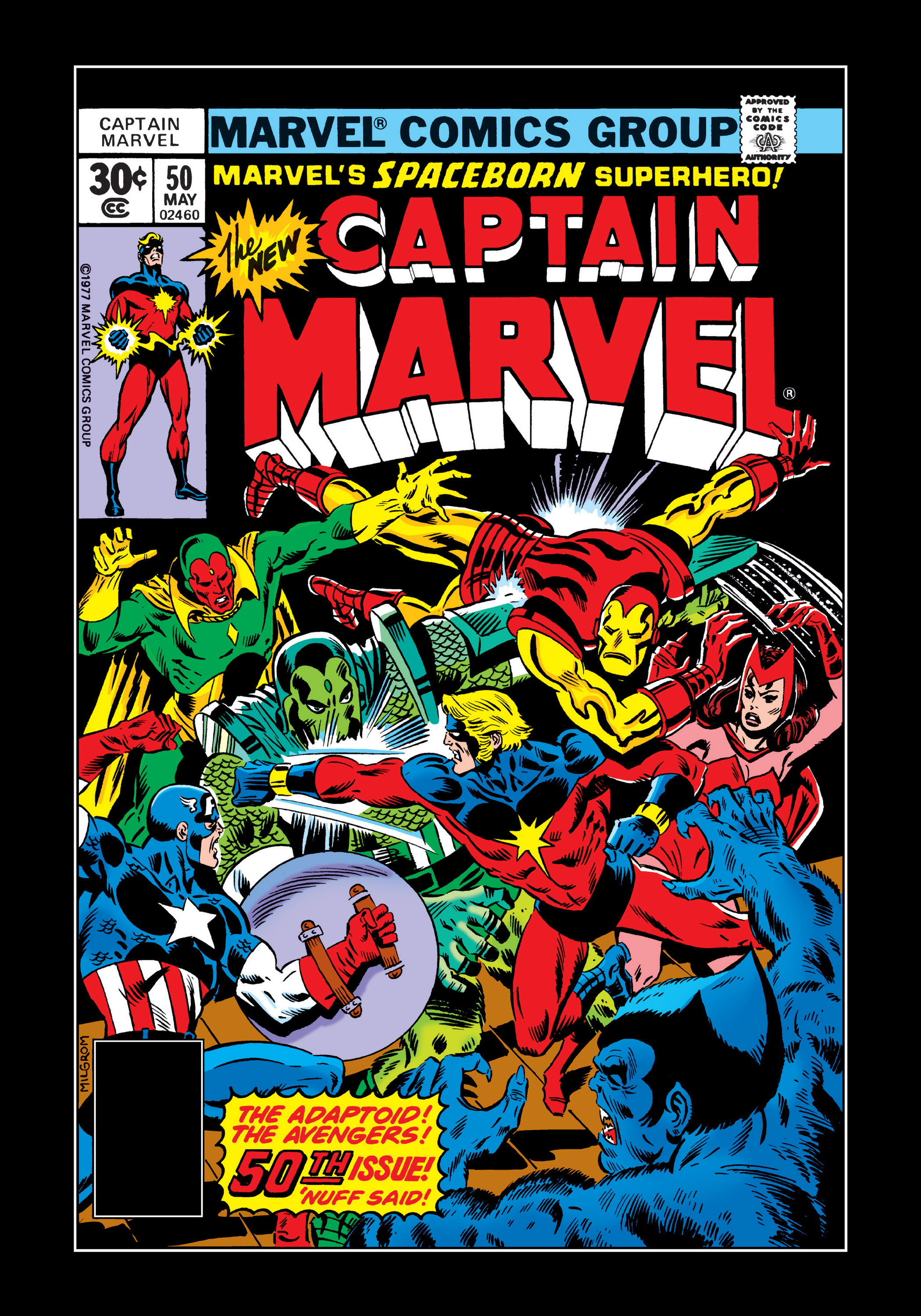 Read online Marvel Masterworks: Captain Marvel comic -  Issue # TPB 5 (Part 1) - 63