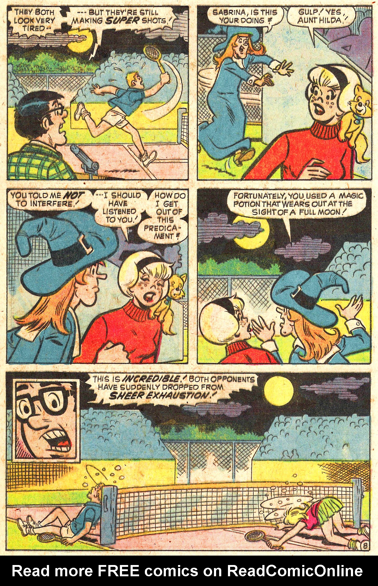 Read online Sabrina The Teenage Witch (1971) comic -  Issue #19 - 21