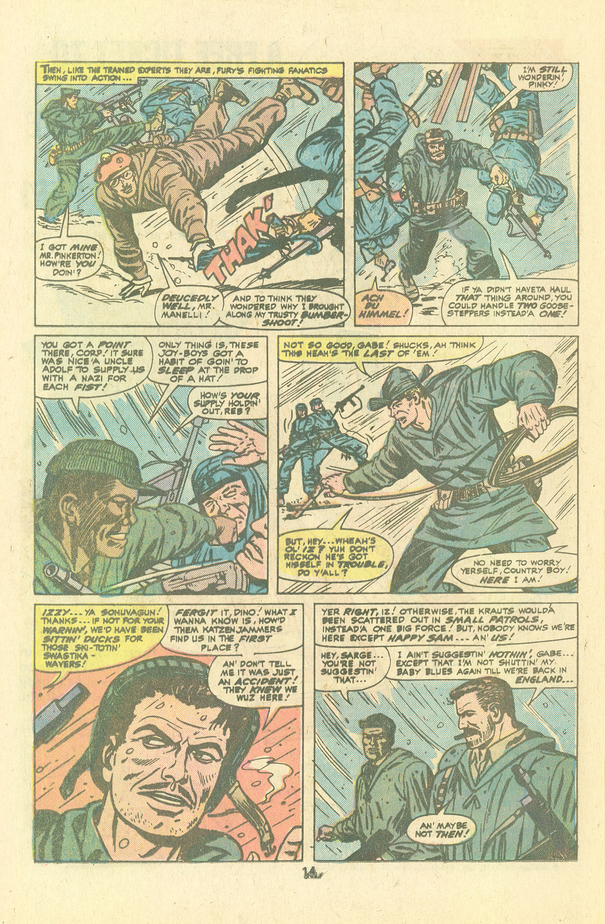 Read online Sgt. Fury comic -  Issue #134 - 16