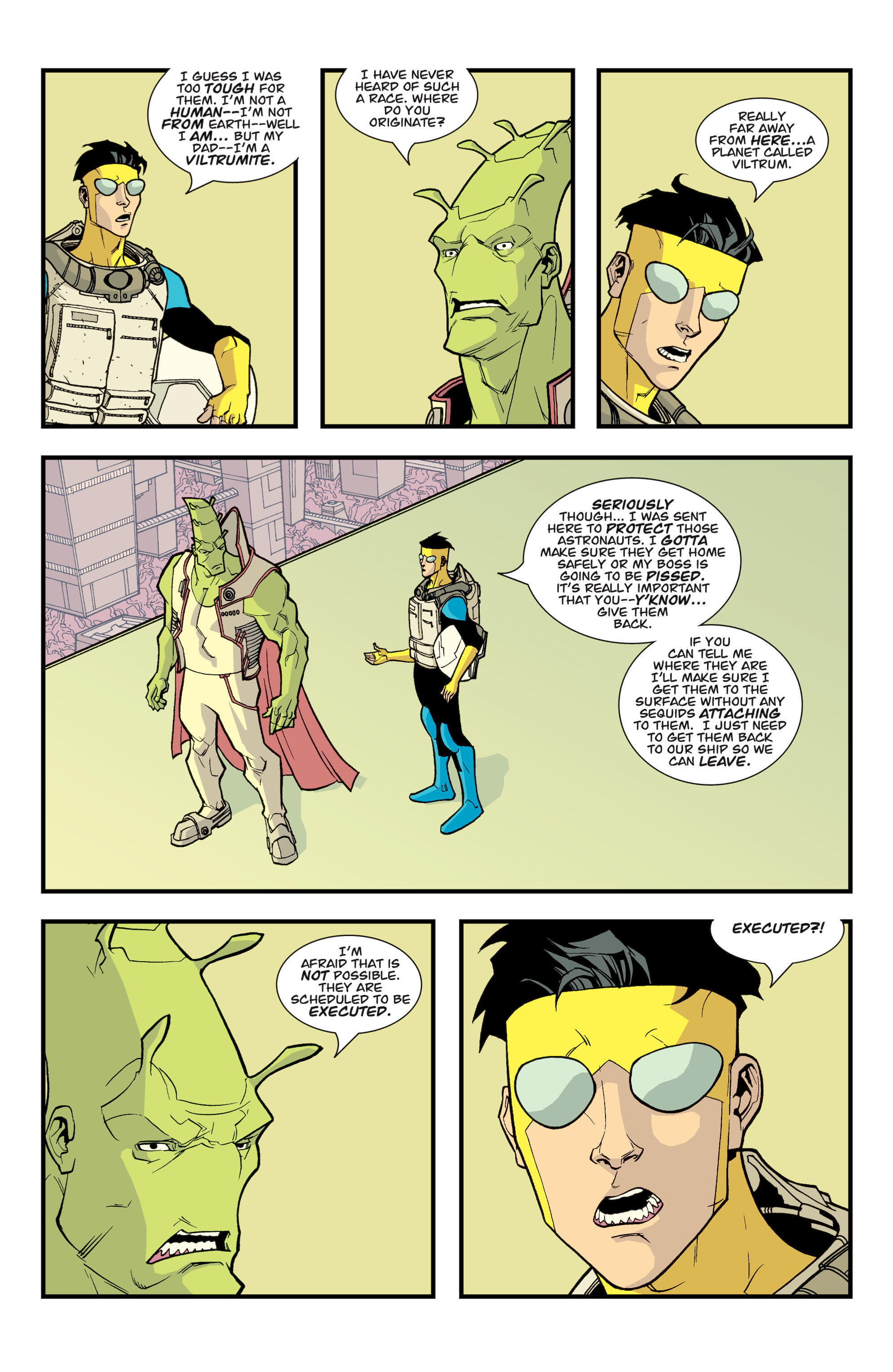 Read online Invincible comic -  Issue # _TPB 4 - Head of The Class - 129