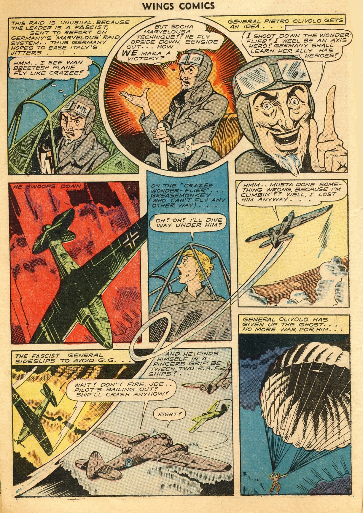 Read online Wings Comics comic -  Issue #39 - 24