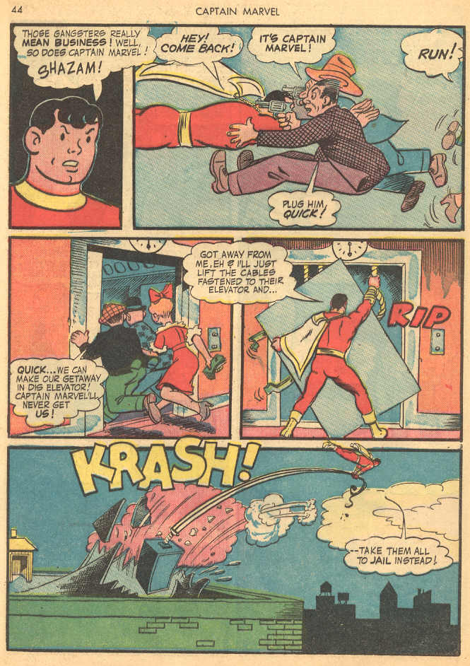 Read online Captain Marvel Adventures comic -  Issue #29 - 44