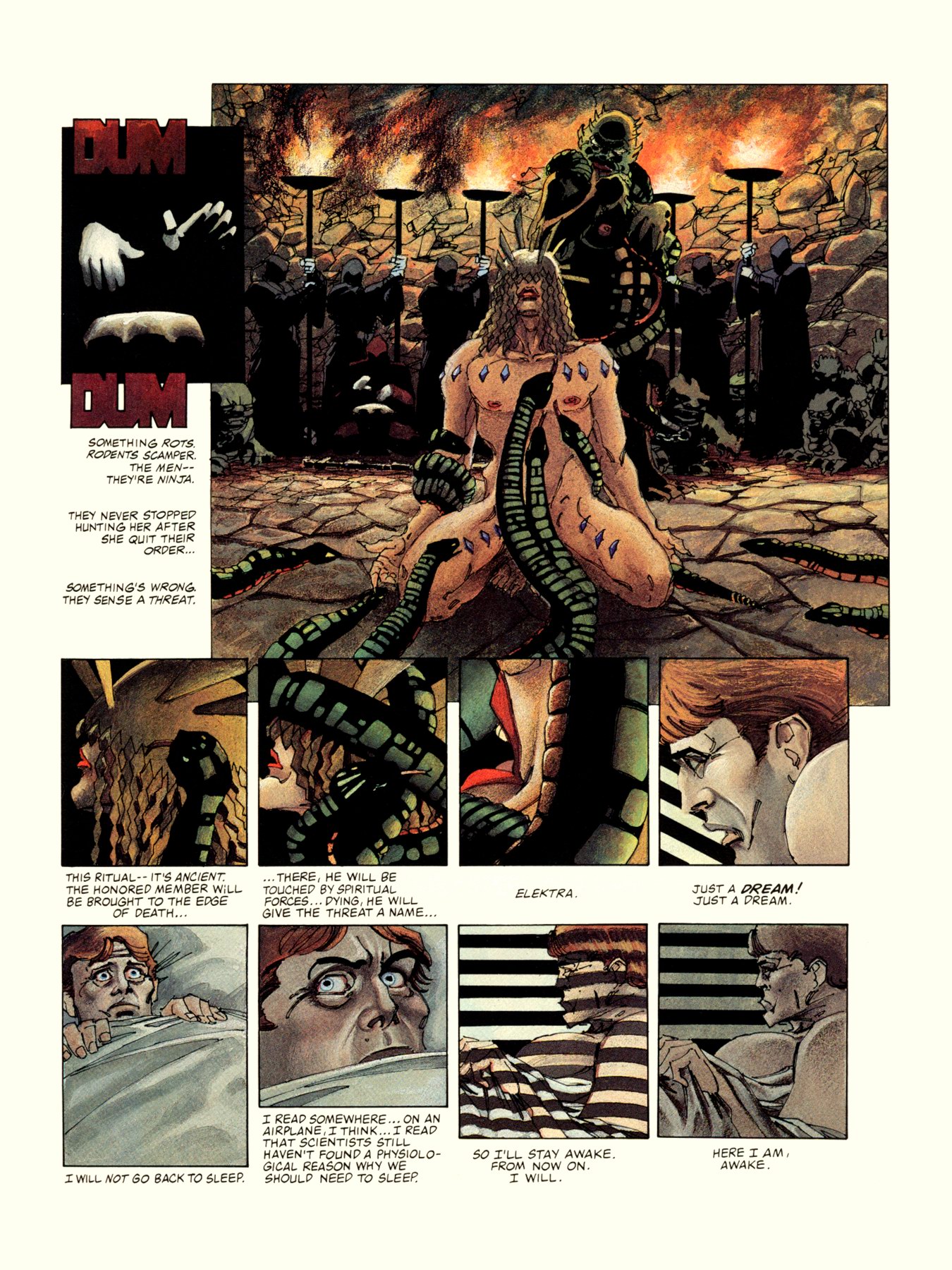 Read online Elektra Lives Again comic -  Issue # Full - 18