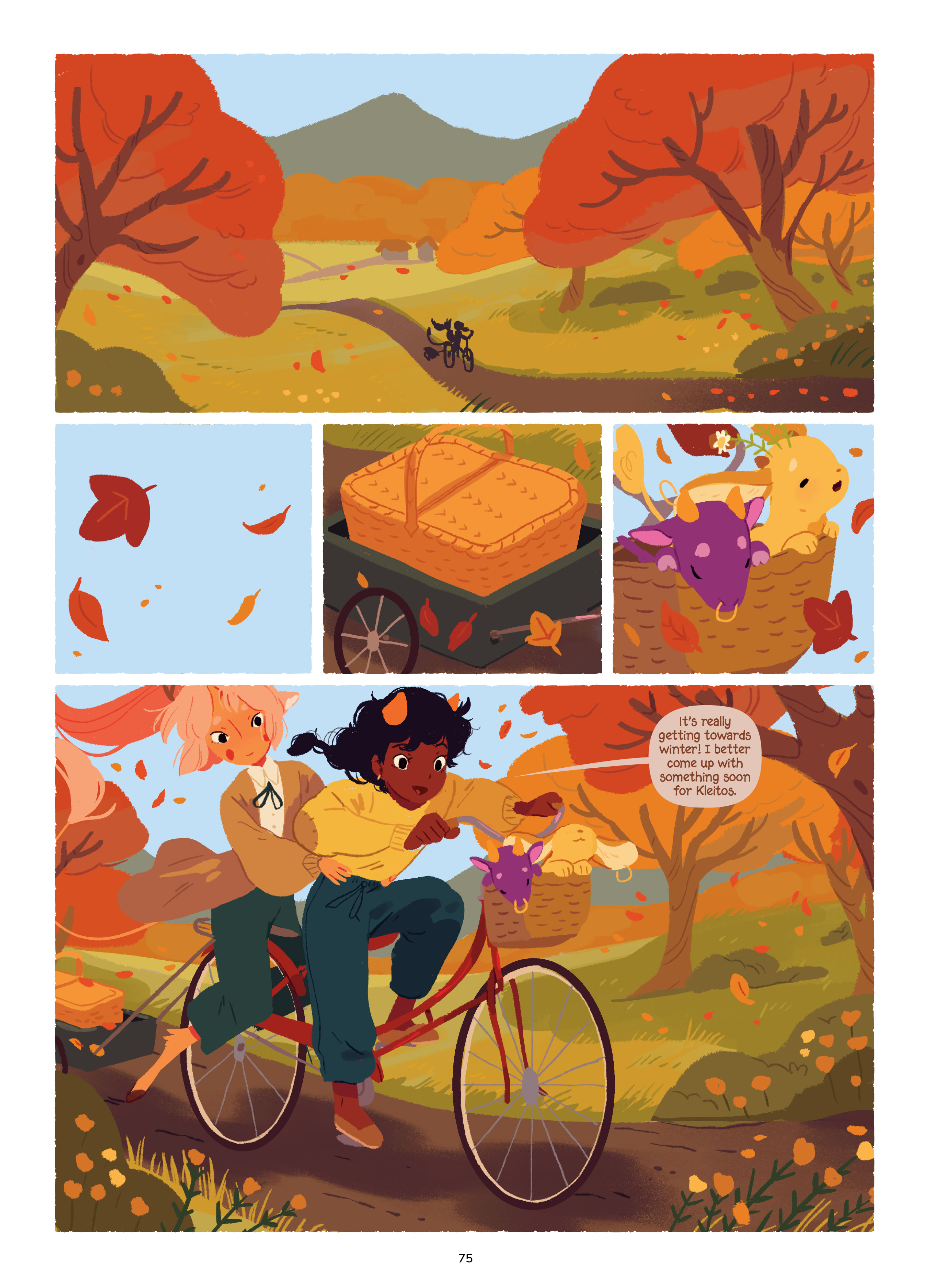 Read online The Tea Dragon Series comic -  Issue # The Tea Dragon Tapestry - 76