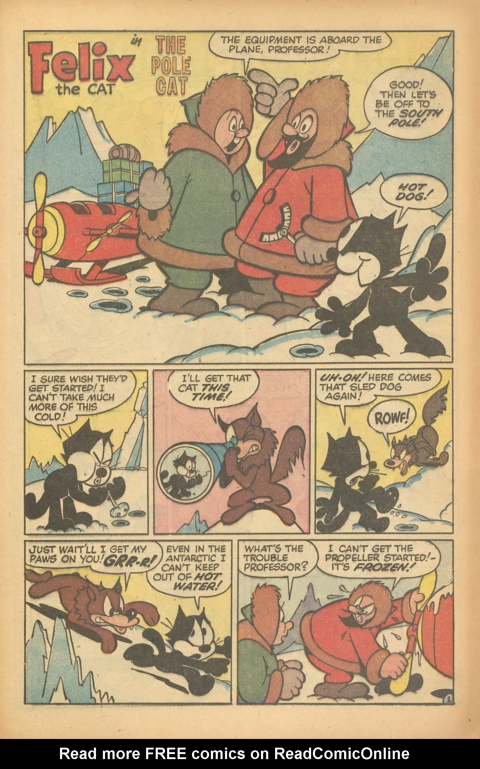 Read online Felix the Cat (1955) comic -  Issue #67 - 21