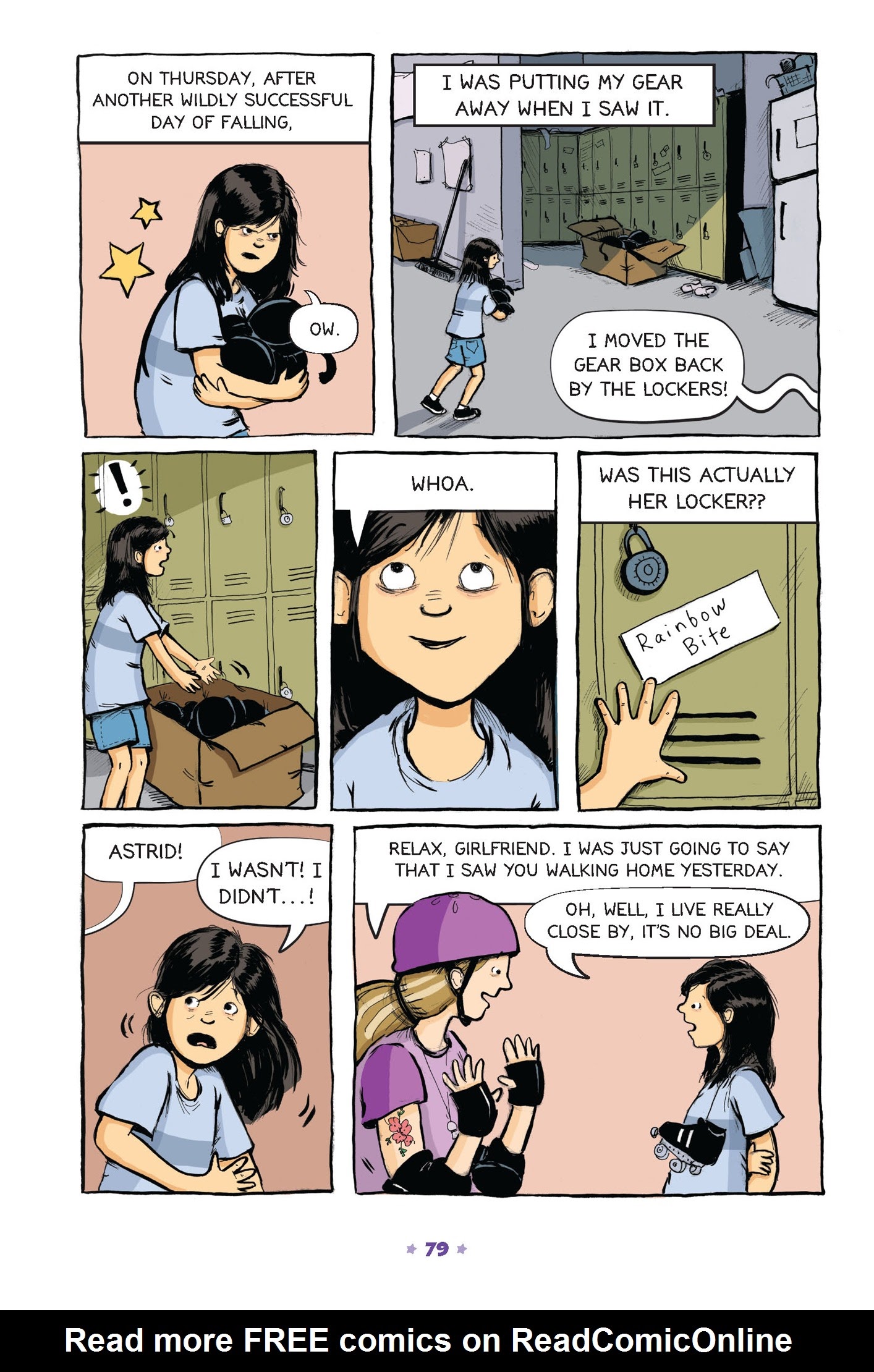 Read online Roller Girl comic -  Issue # TPB (Part 1) - 76