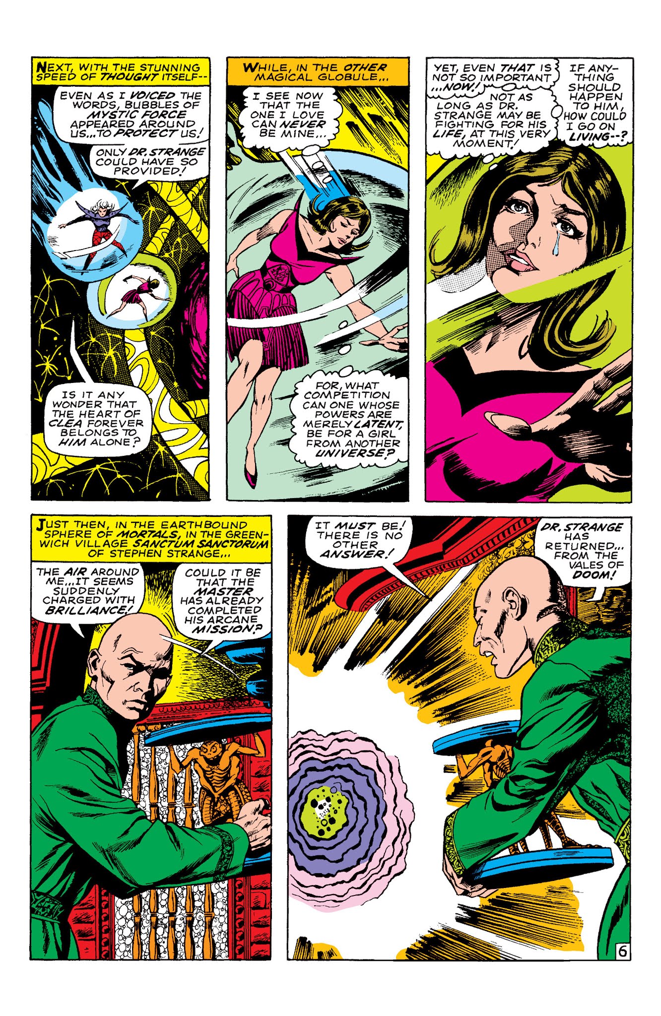 Read online Marvel Masterworks: Doctor Strange comic -  Issue # TPB 3 (Part 1) - 96