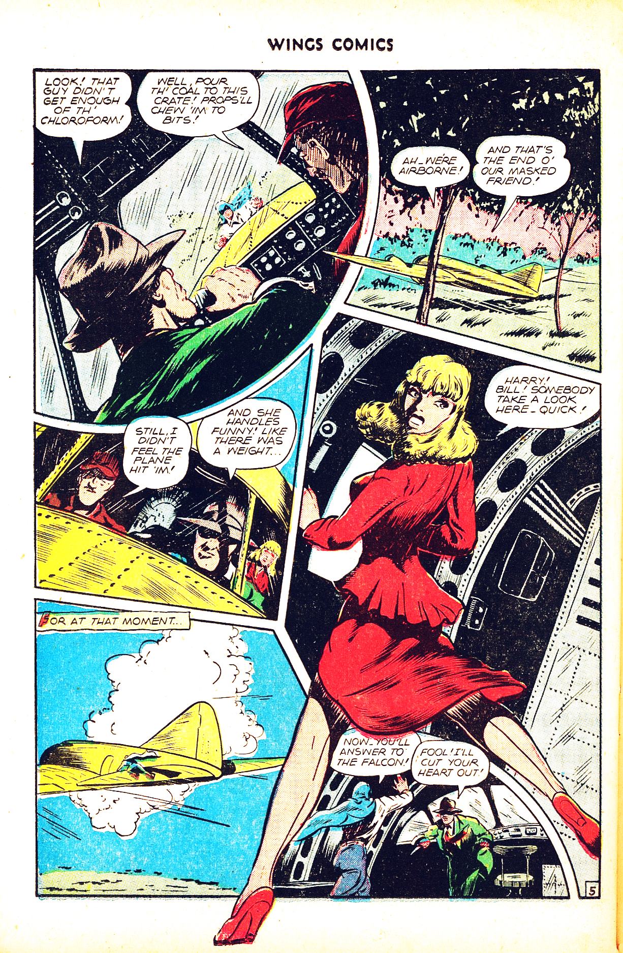 Read online Wings Comics comic -  Issue #75 - 34