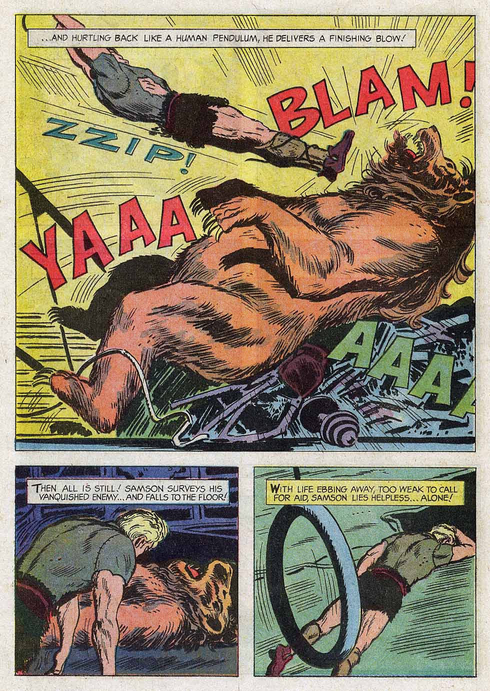 Read online Mighty Samson (1964) comic -  Issue #1 - 12