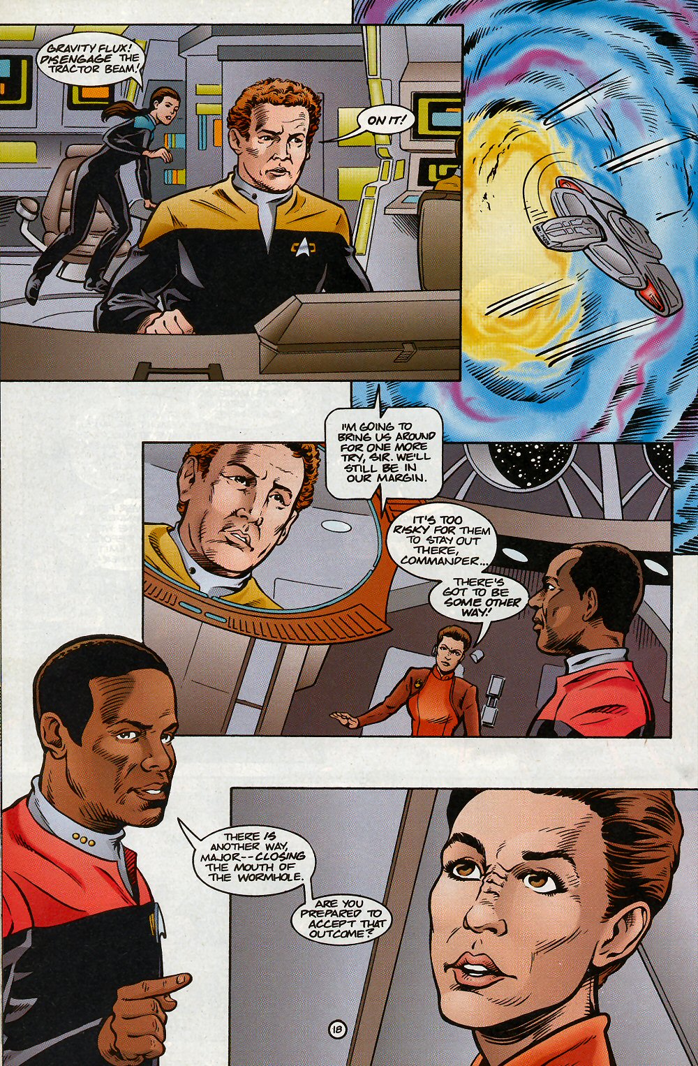 Read online Star Trek: Deep Space Nine (1993) comic -  Issue #20 - 21